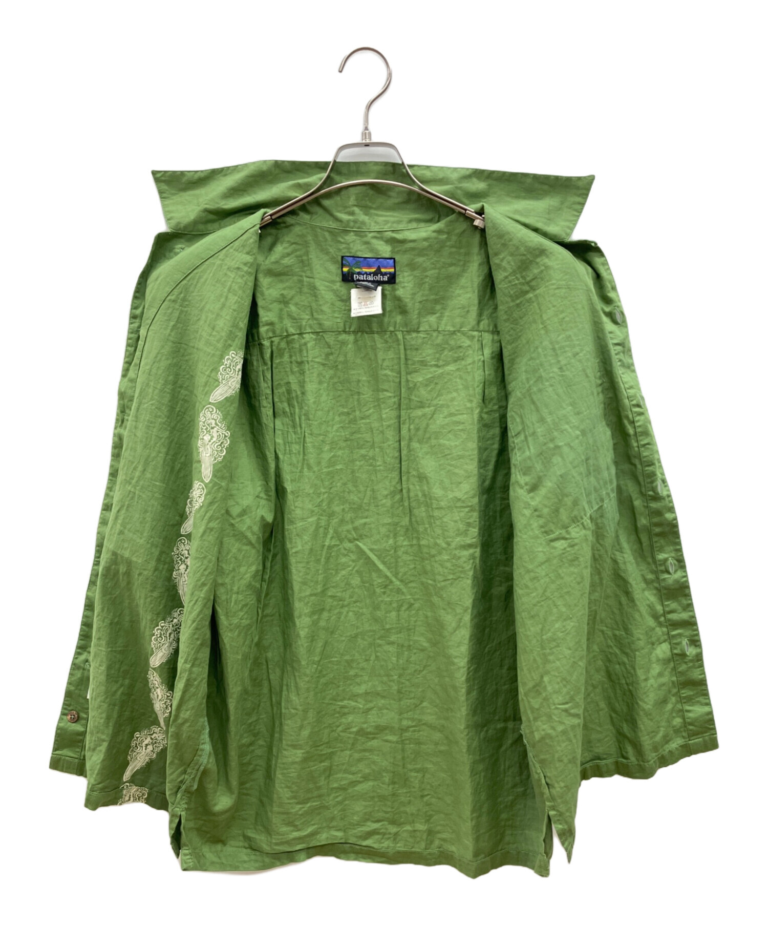 中古・古着通販】pataloha (パタロハ) 半袖シャツ グリーン サイズ:M
