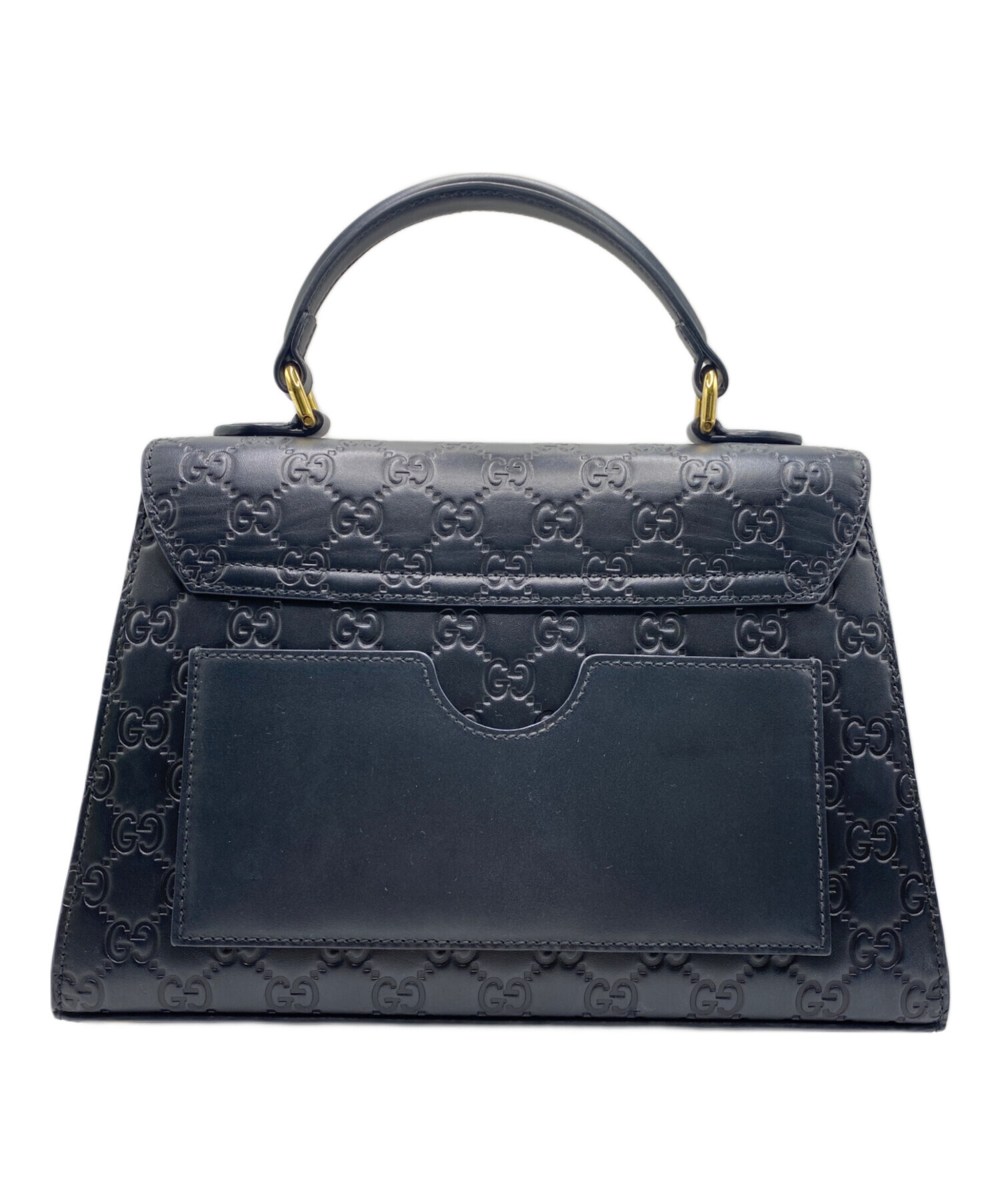 中古・古着通販】GUCCI (グッチ) パドロックシグネチャートートバッグ