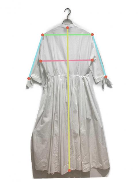 中古・古着通販】PRADA (プラダ) ワンピース ホワイト サイズ:42