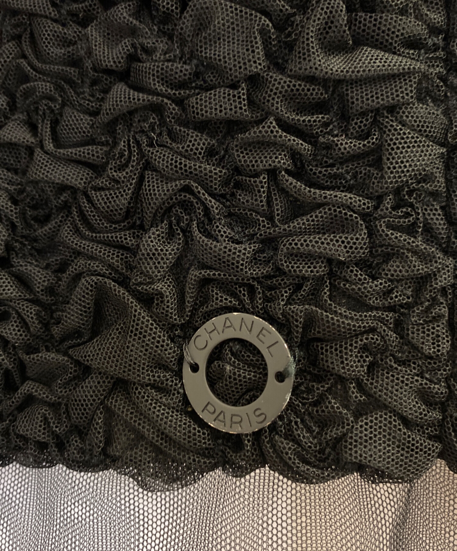 中古・古着通販】CHANEL (シャネル) ノーカラージャケット ブラック 