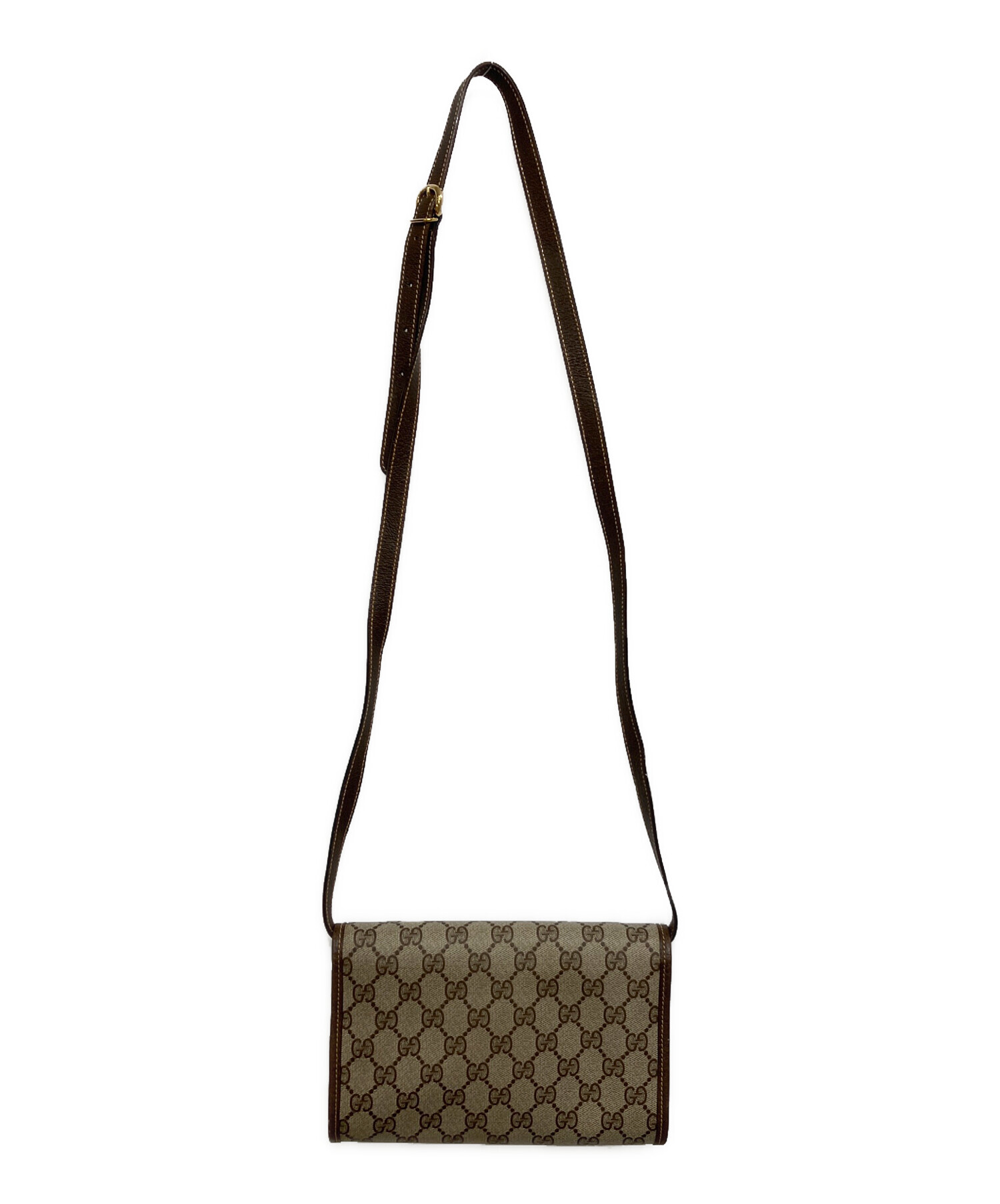 中古・古着通販】GUCCI (グッチ) ショルダーバッグ ブラウン｜ブランド