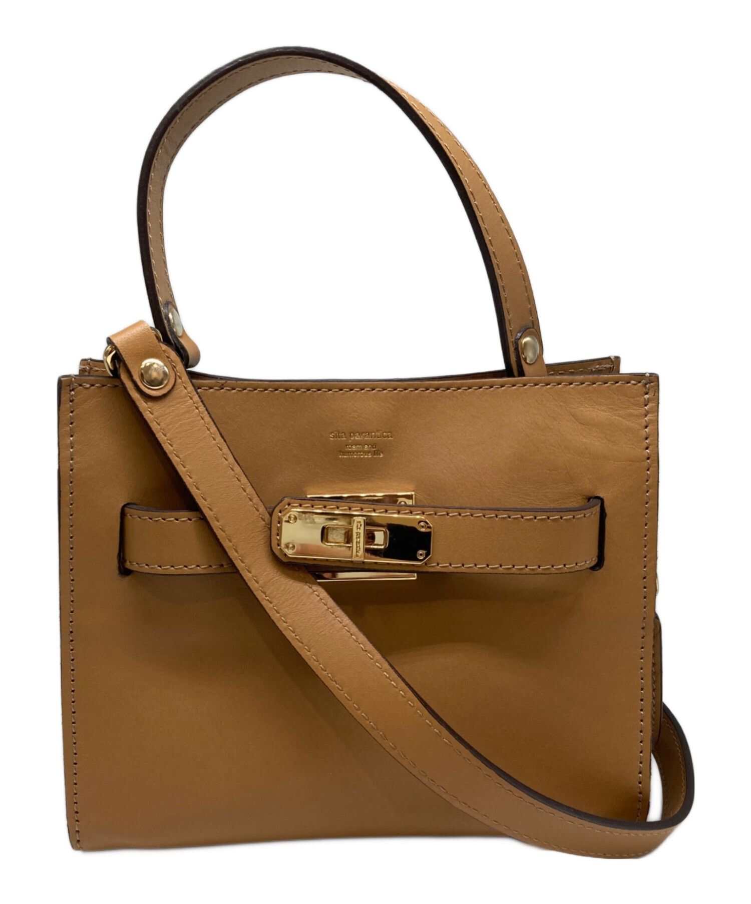 新品同様 sita parantica ブラウン 中古・古着通販】sita parantica (シータパランティカ) 2WAYバッグ