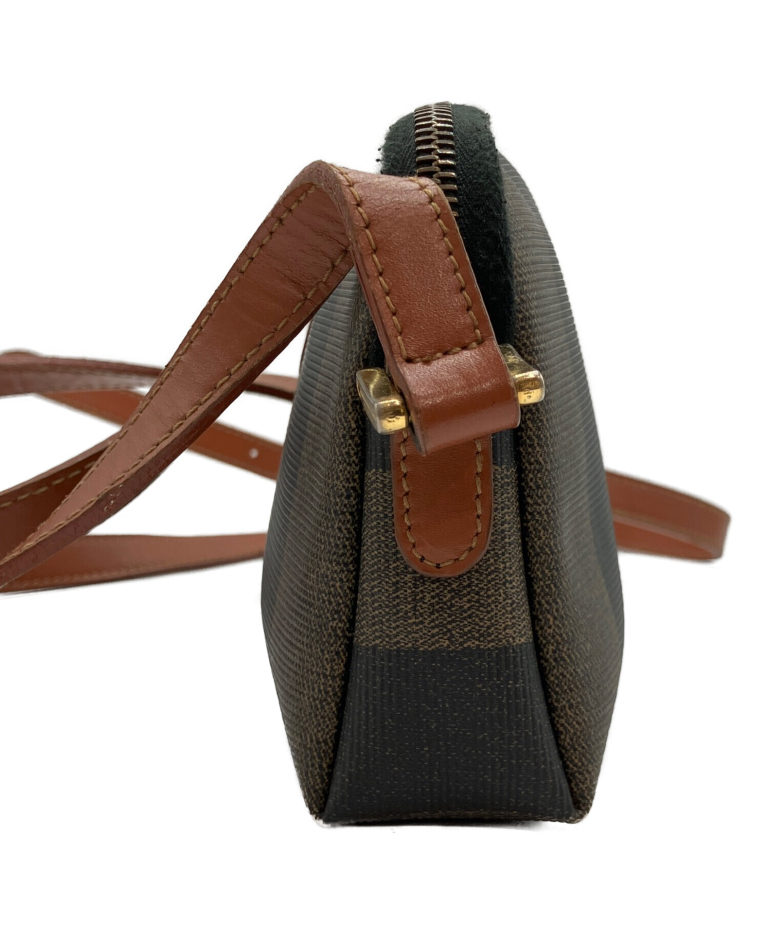 中古・古着通販】FENDI (フェンディ) ショルダーバッグ ペカン 