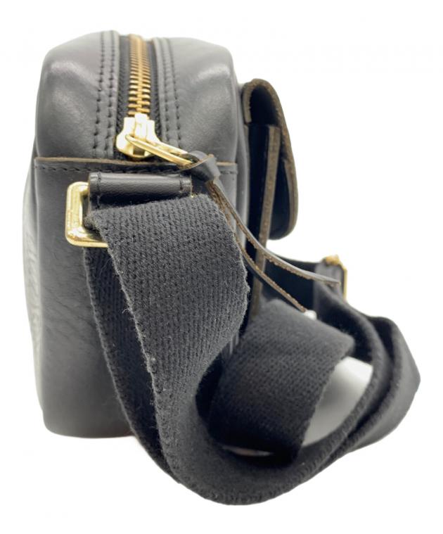 中古・古着通販】RYU (リュウ) レザーショルダーバッグ ブラック