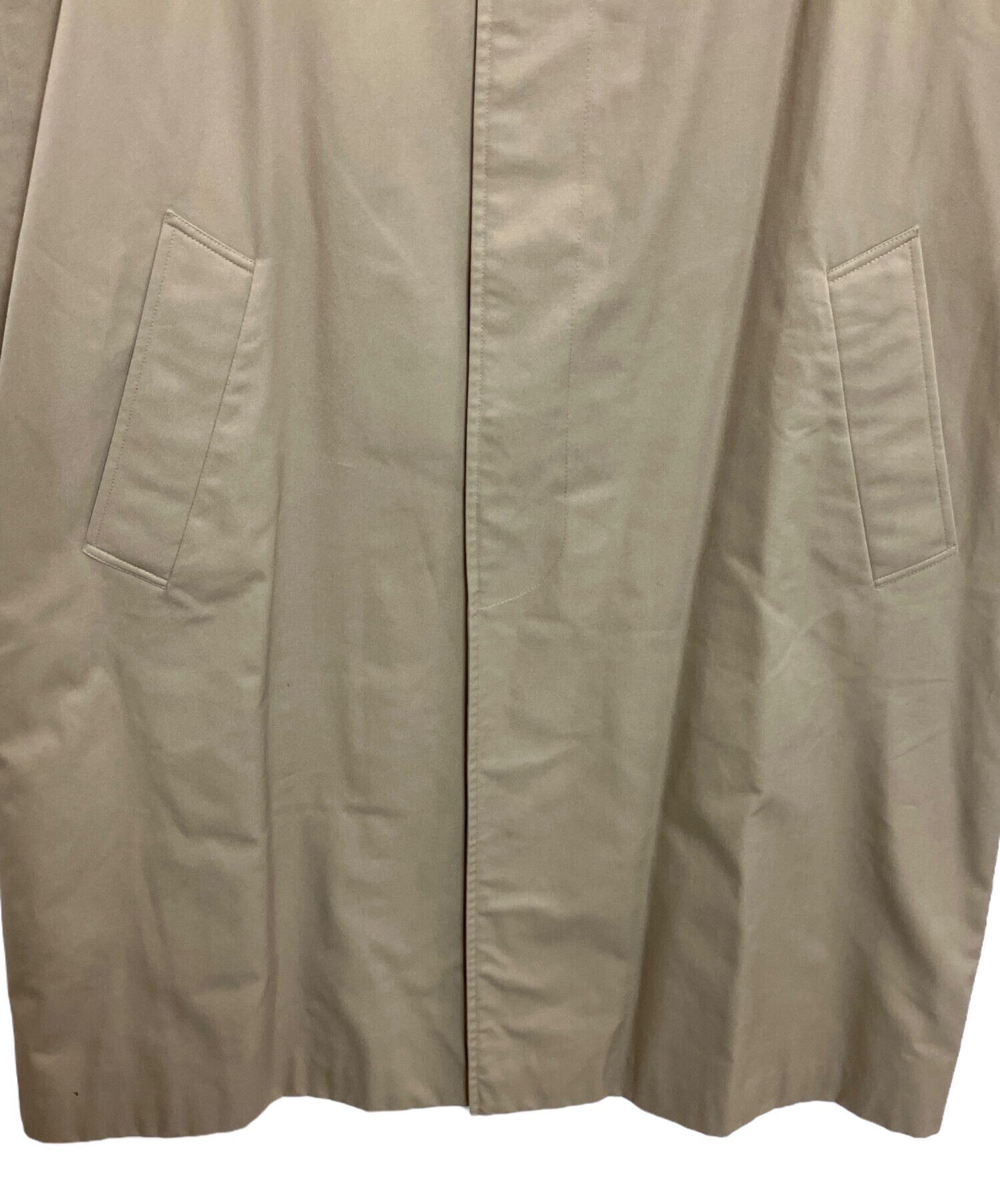 中古・古着通販】Aquascutum (アクアスキュータム) ステンカラーコート 