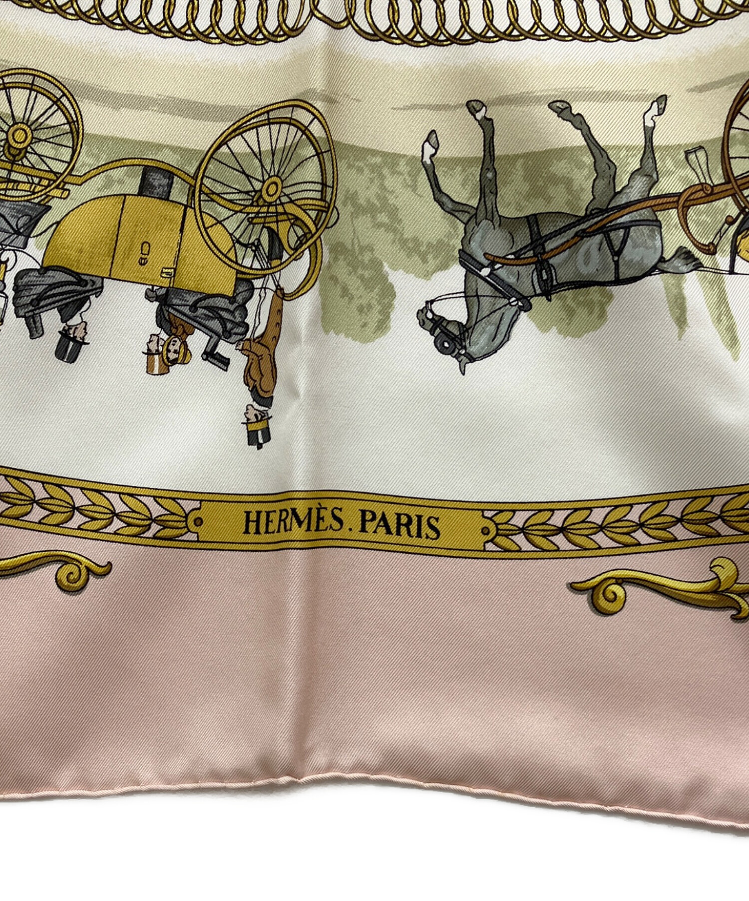 中古・古着通販】HERMES (エルメス) カレ90 LA PROMENADE DE