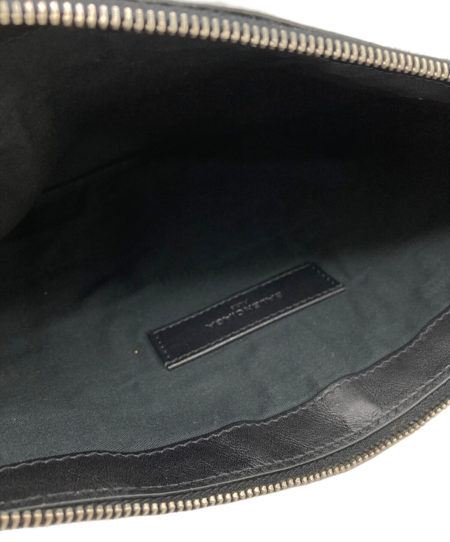 中古・古着通販】BALENCIAGA (バレンシアガ) クラッチバッグ ブラック