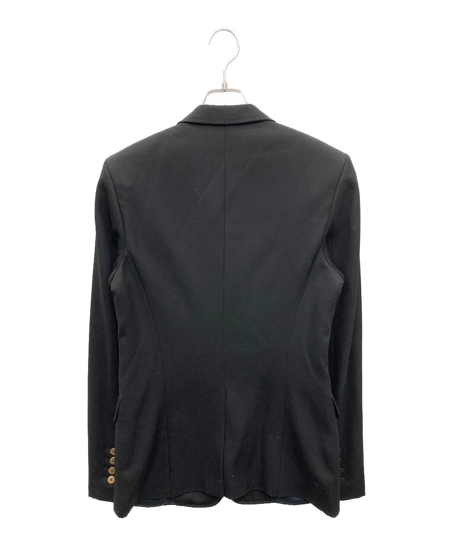 バレンシアガ　ブラック テーラードジャケット　Sサイズ　国内正規品 Balenciaga テーラード ジャケット | ブラック | FARFETCH JP