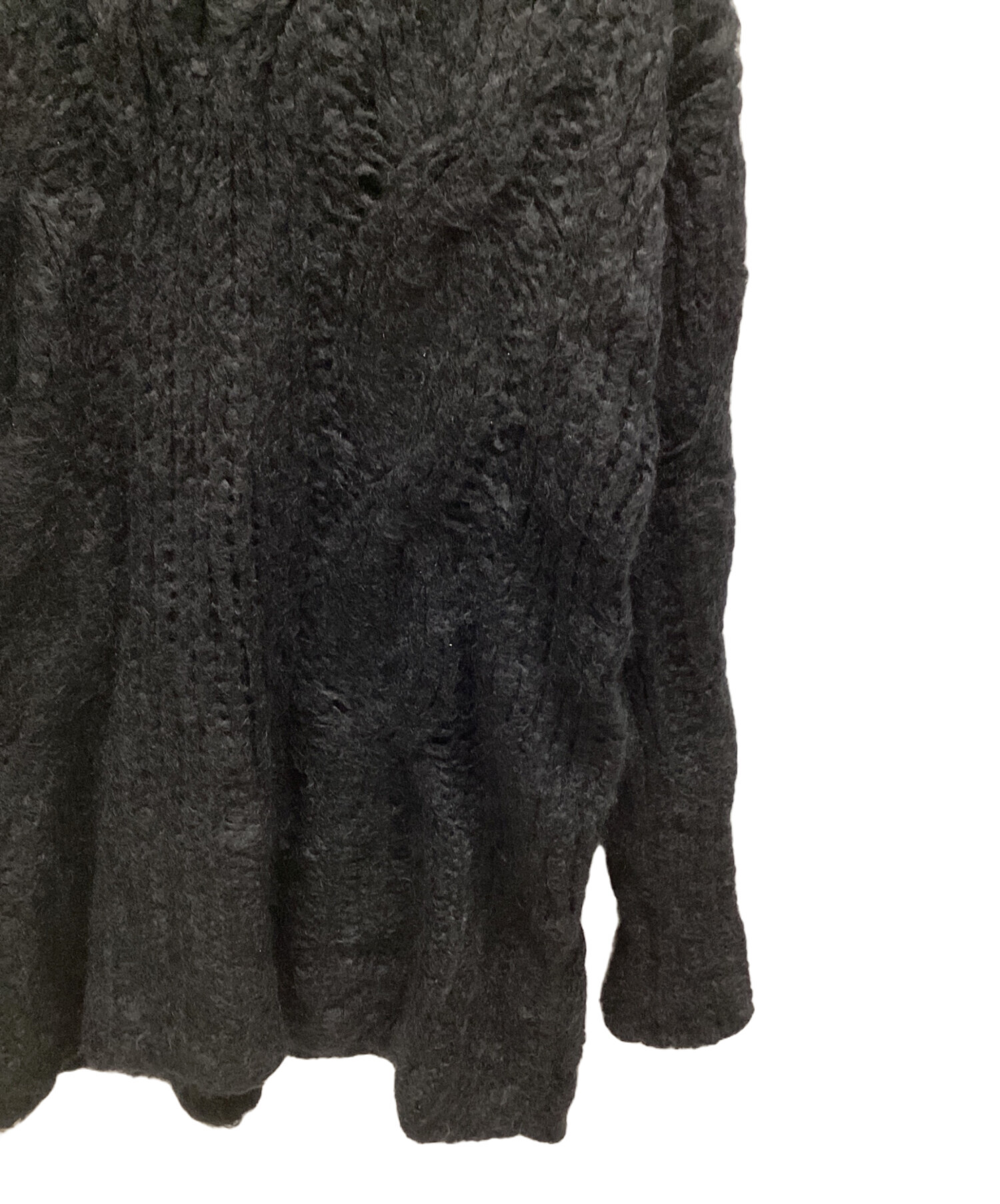 ANN DEMEULEMEESTER モヘア混セーターXS オリゾンティ期 中古・古着通販】ANN DEMEULEMEESTER (アンドゥムルメステール) モヘア