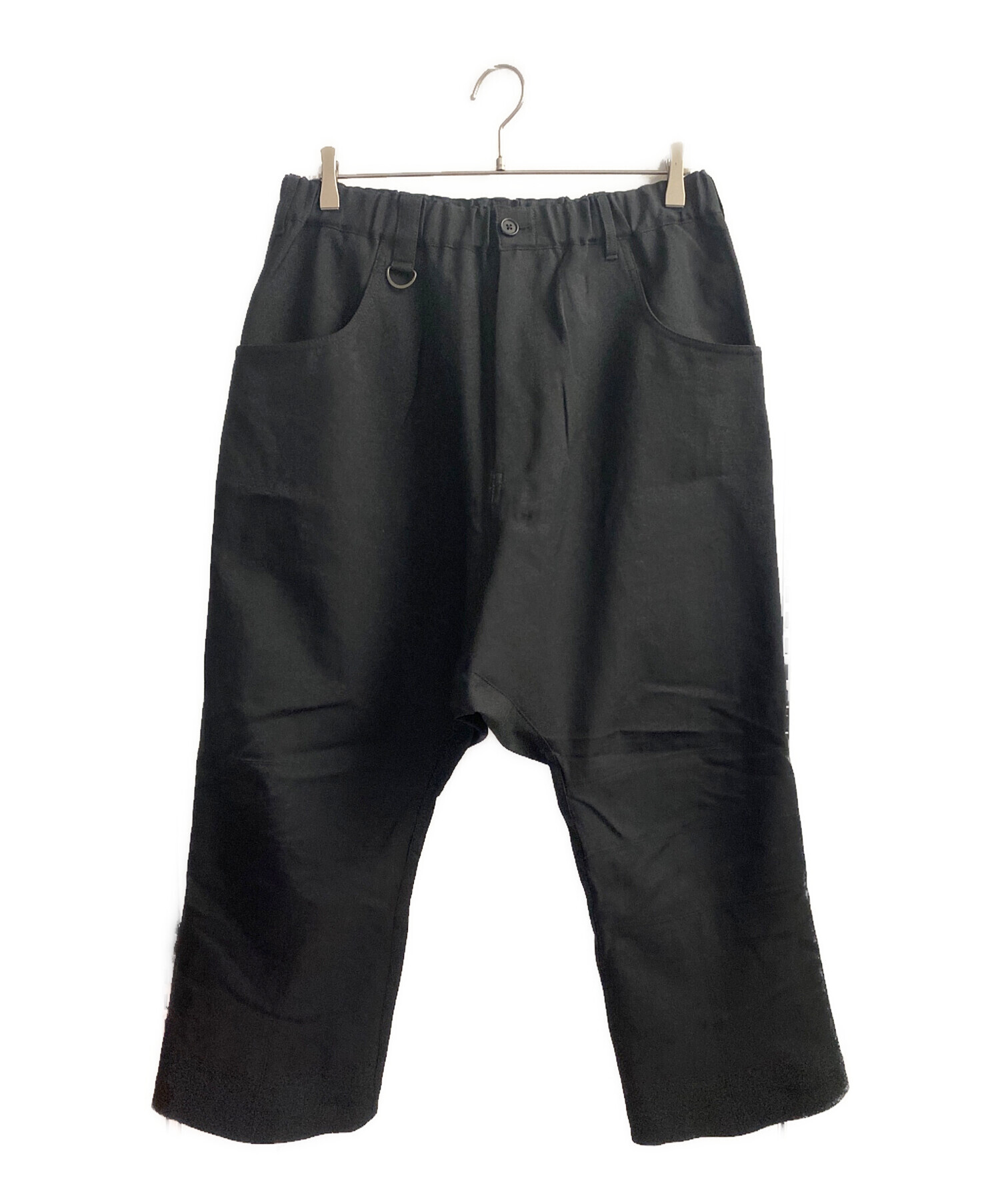 中古・古着通販】s'yte (サイト) サルエルパンツ ブラック サイズ:L