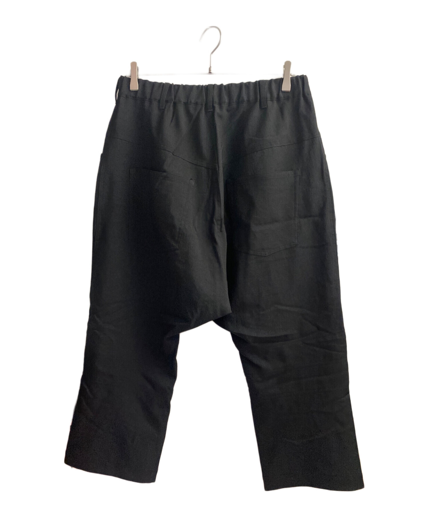 中古・古着通販】s'yte (サイト) サルエルパンツ ブラック サイズ:L