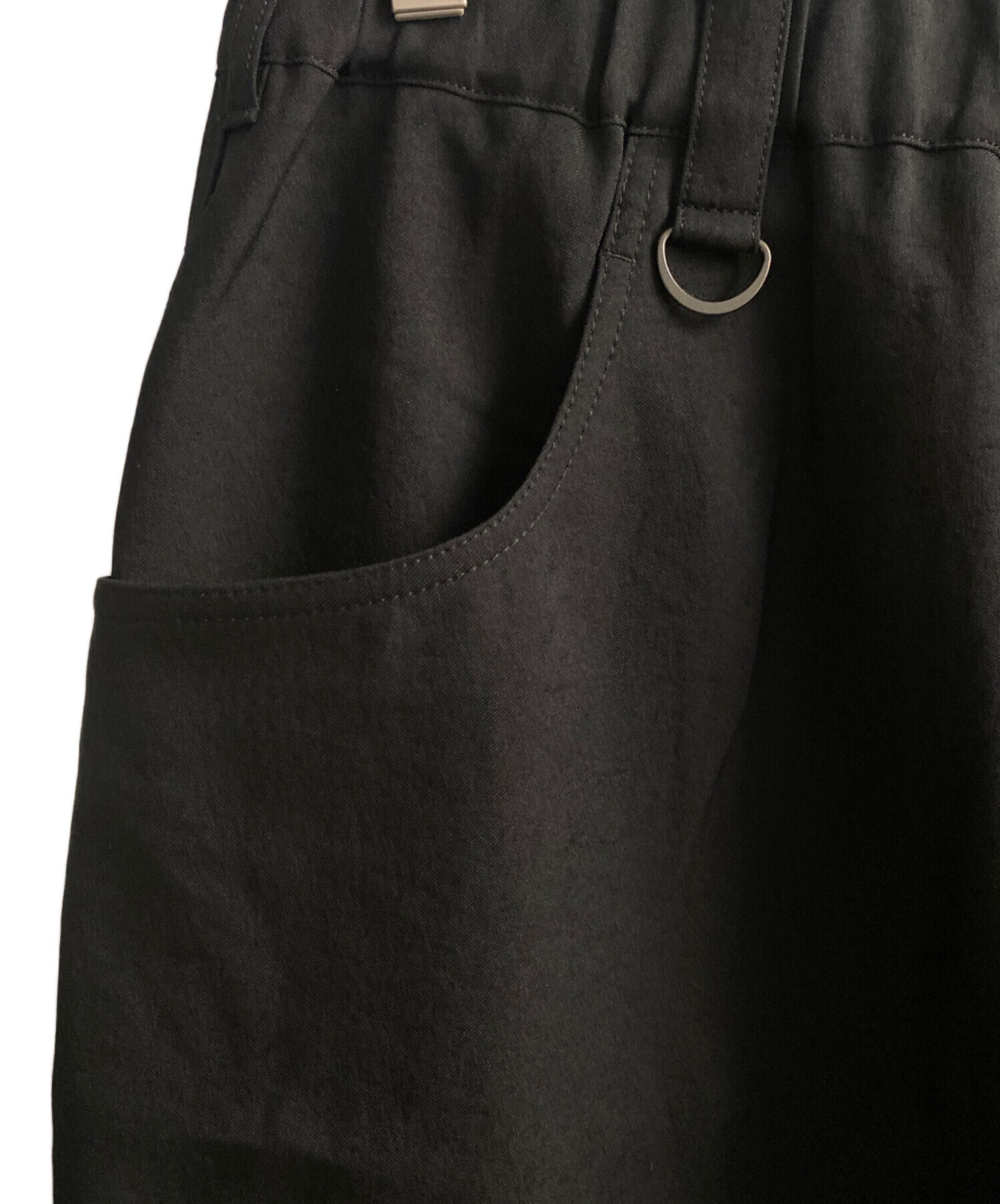 中古・古着通販】s'yte (サイト) サルエルパンツ ブラック サイズ:L