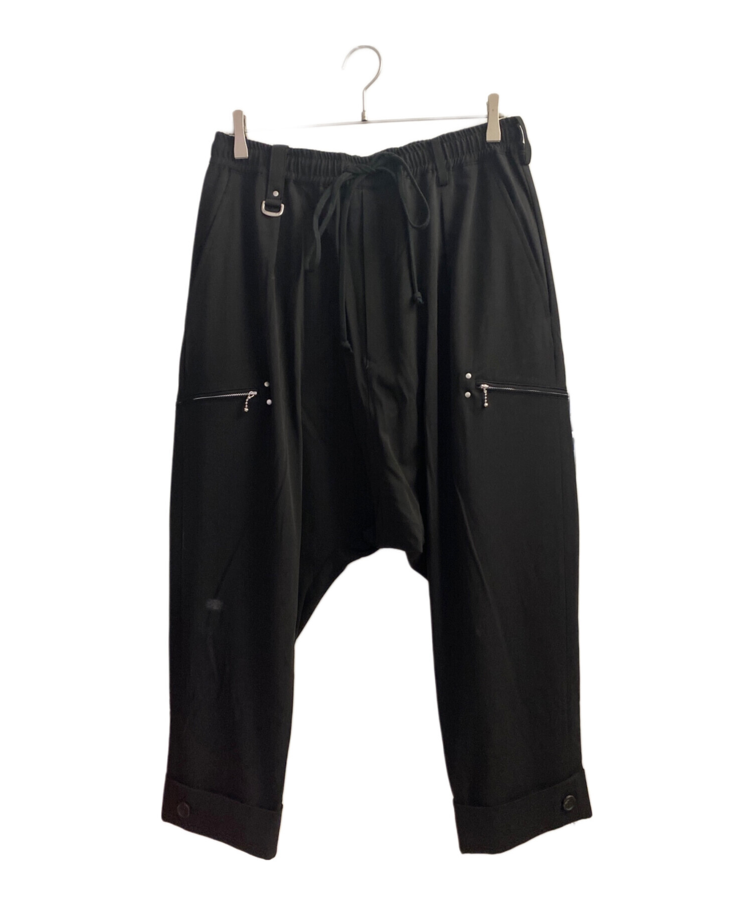 中古・古着通販】s'yte (サイト) サルエルパンツ ブラック サイズ:L