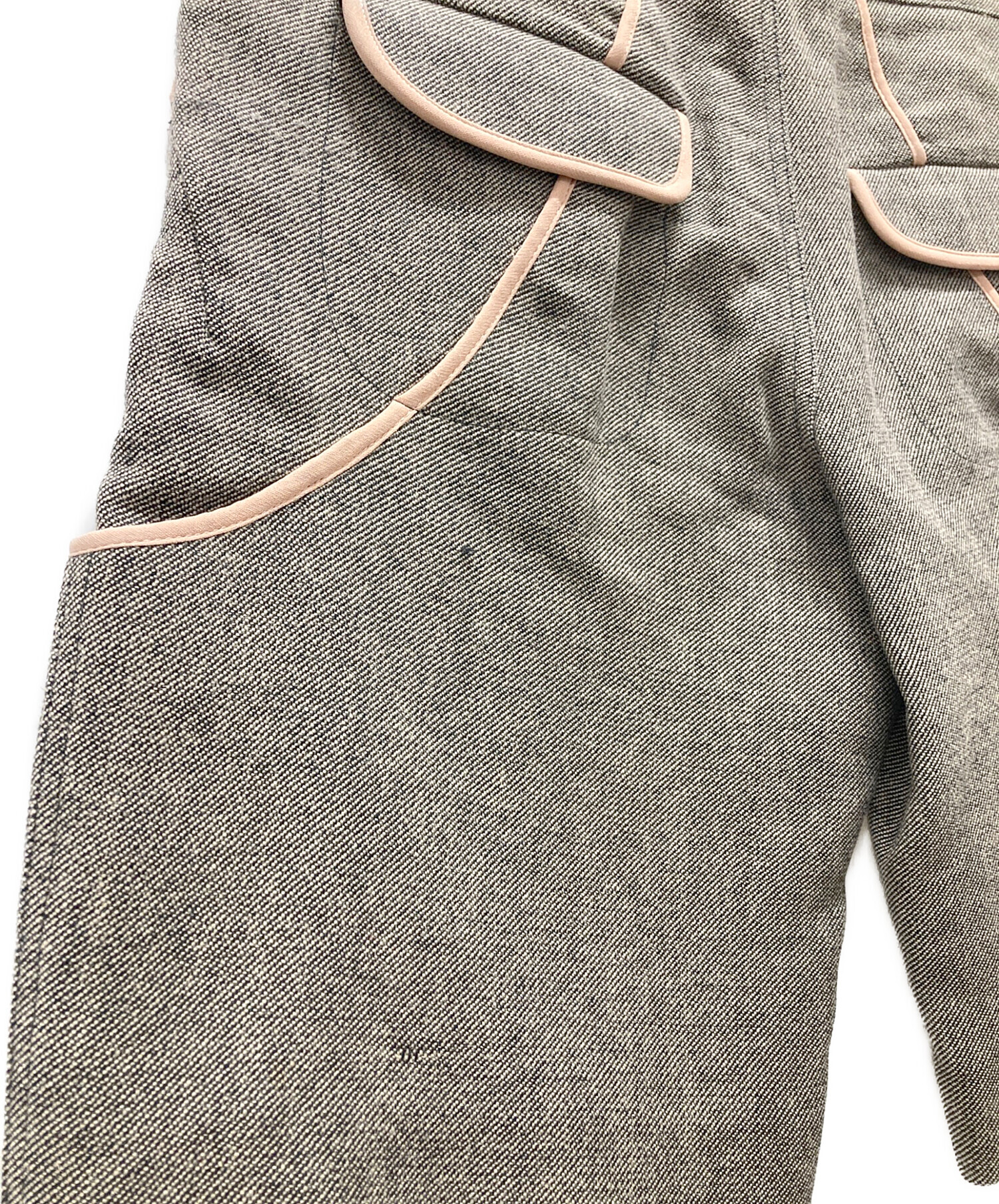 中古・古着通販】MARNI (マルニ) ウールショートパンツ グレー サイズ