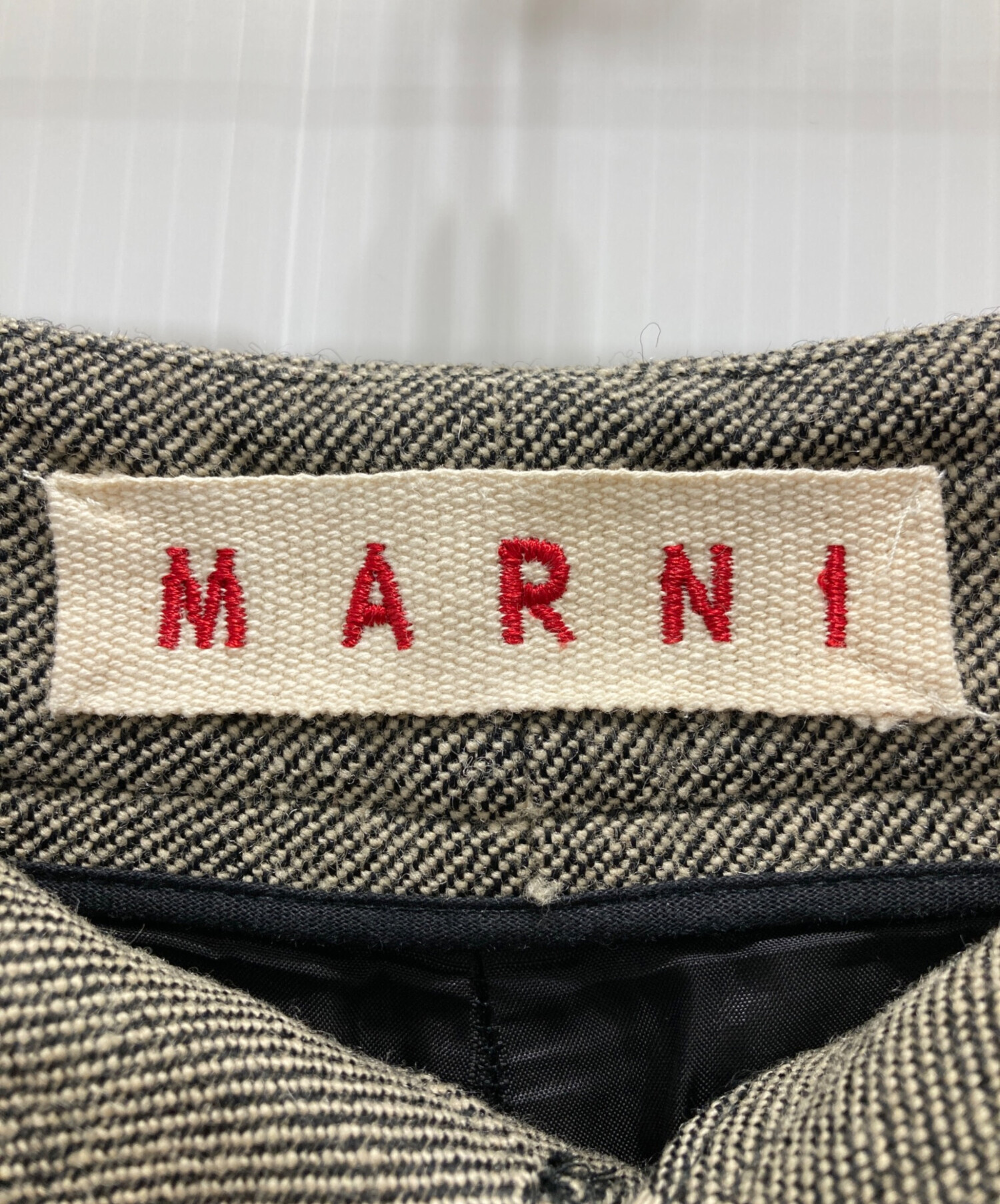 中古・古着通販】MARNI (マルニ) ウールショートパンツ グレー サイズ