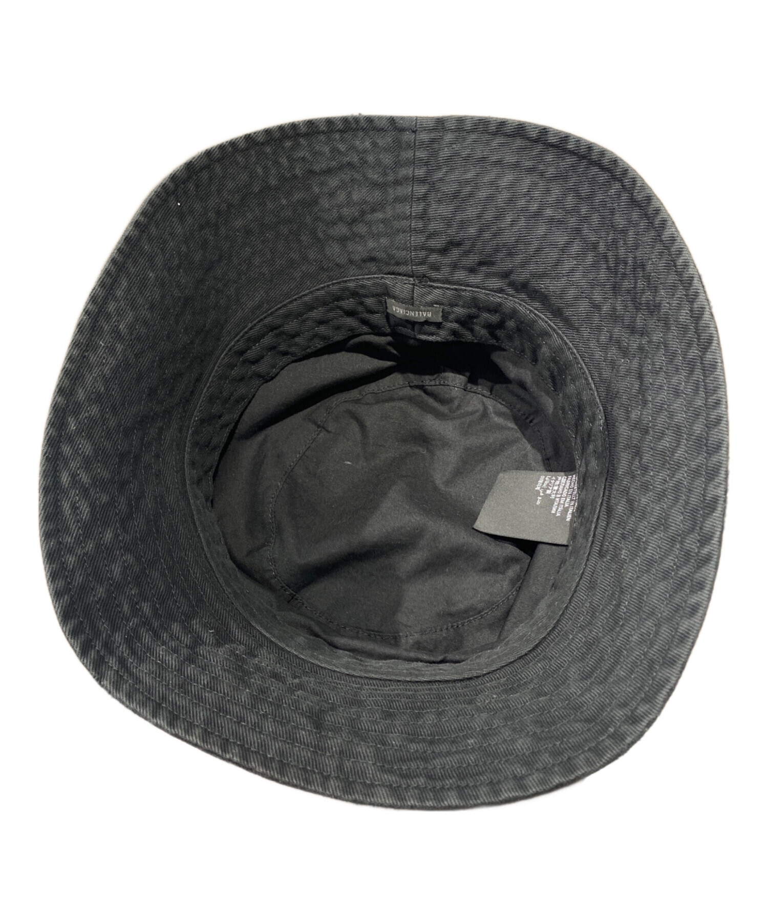 中古・古着通販】BALENCIAGA (バレンシアガ) バケットハット ブラック