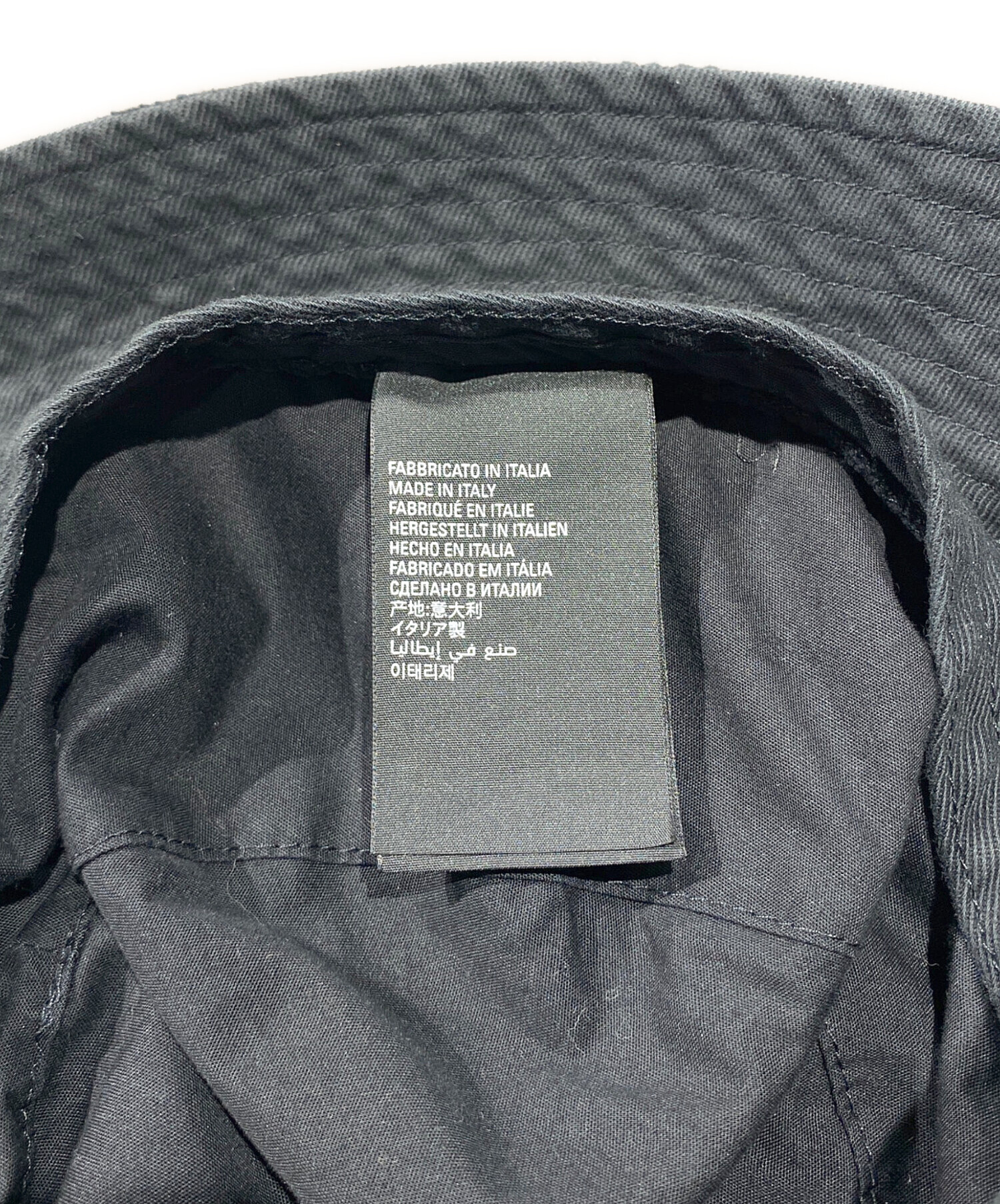 中古・古着通販】BALENCIAGA (バレンシアガ) バケットハット ブラック