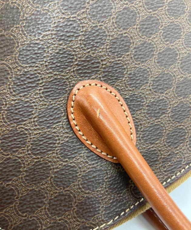 中古・古着通販】CELINE (セリーヌ) マカダム柄2WAYバッグ ブラウン
