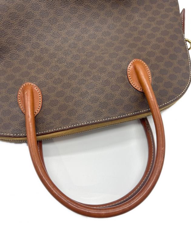 中古・古着通販】CELINE (セリーヌ) マカダム柄2WAYバッグ ブラウン