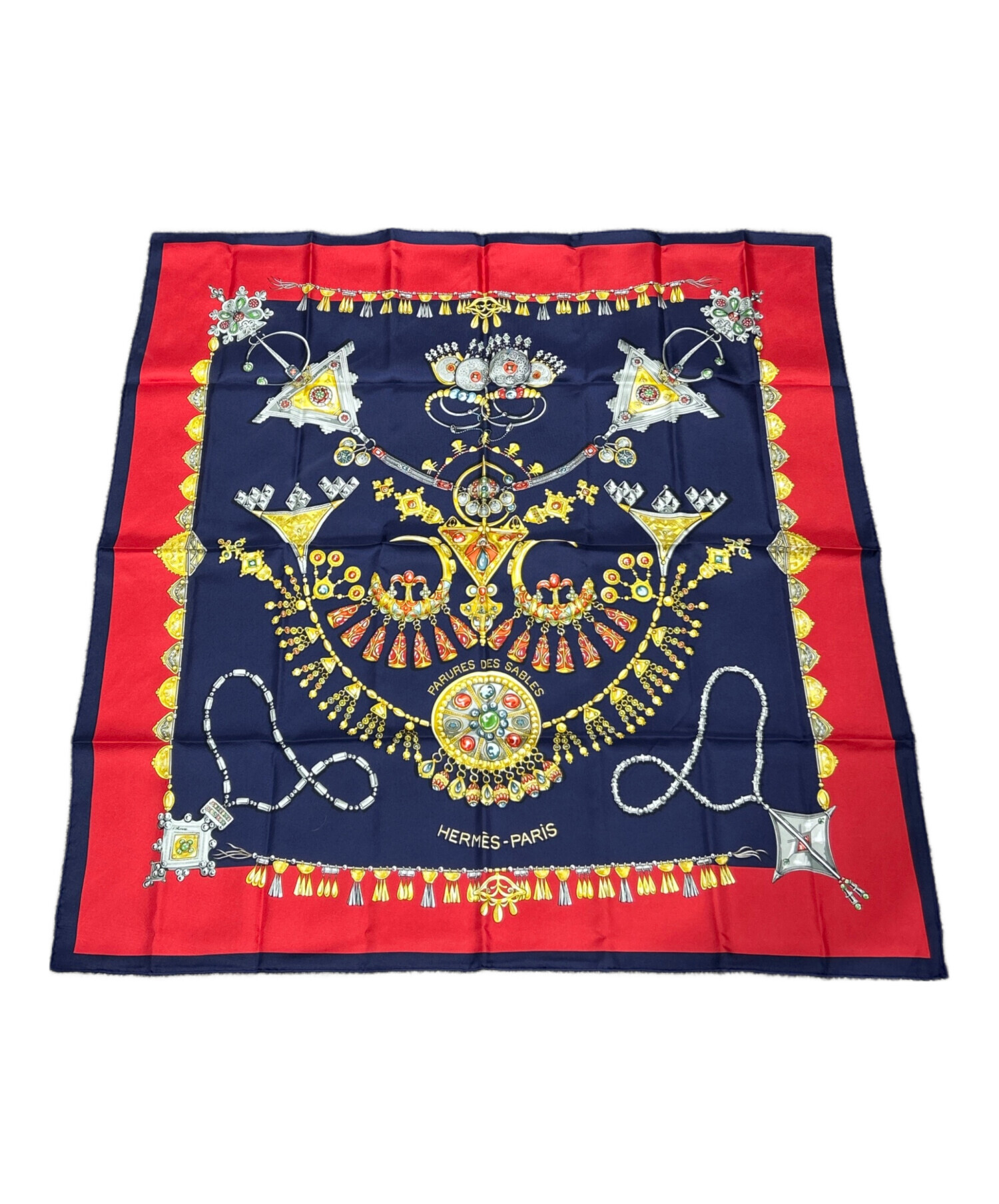 中古・古着通販】HERMES (エルメス) Carre 90/カレ 90/PARURES DES