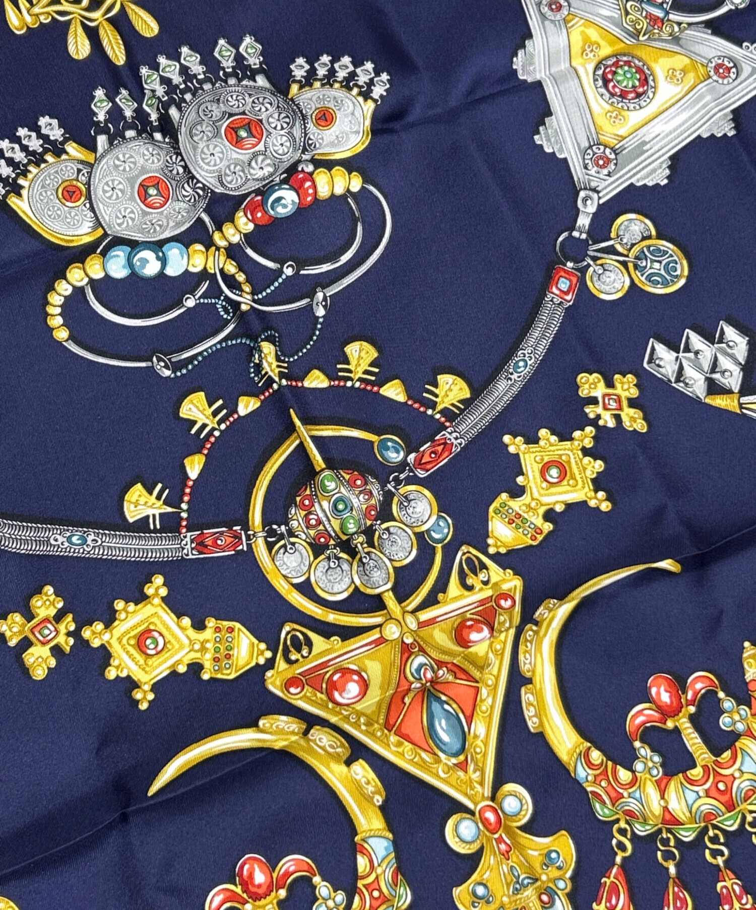 中古・古着通販】HERMES (エルメス) Carre 90/カレ 90/PARURES DES