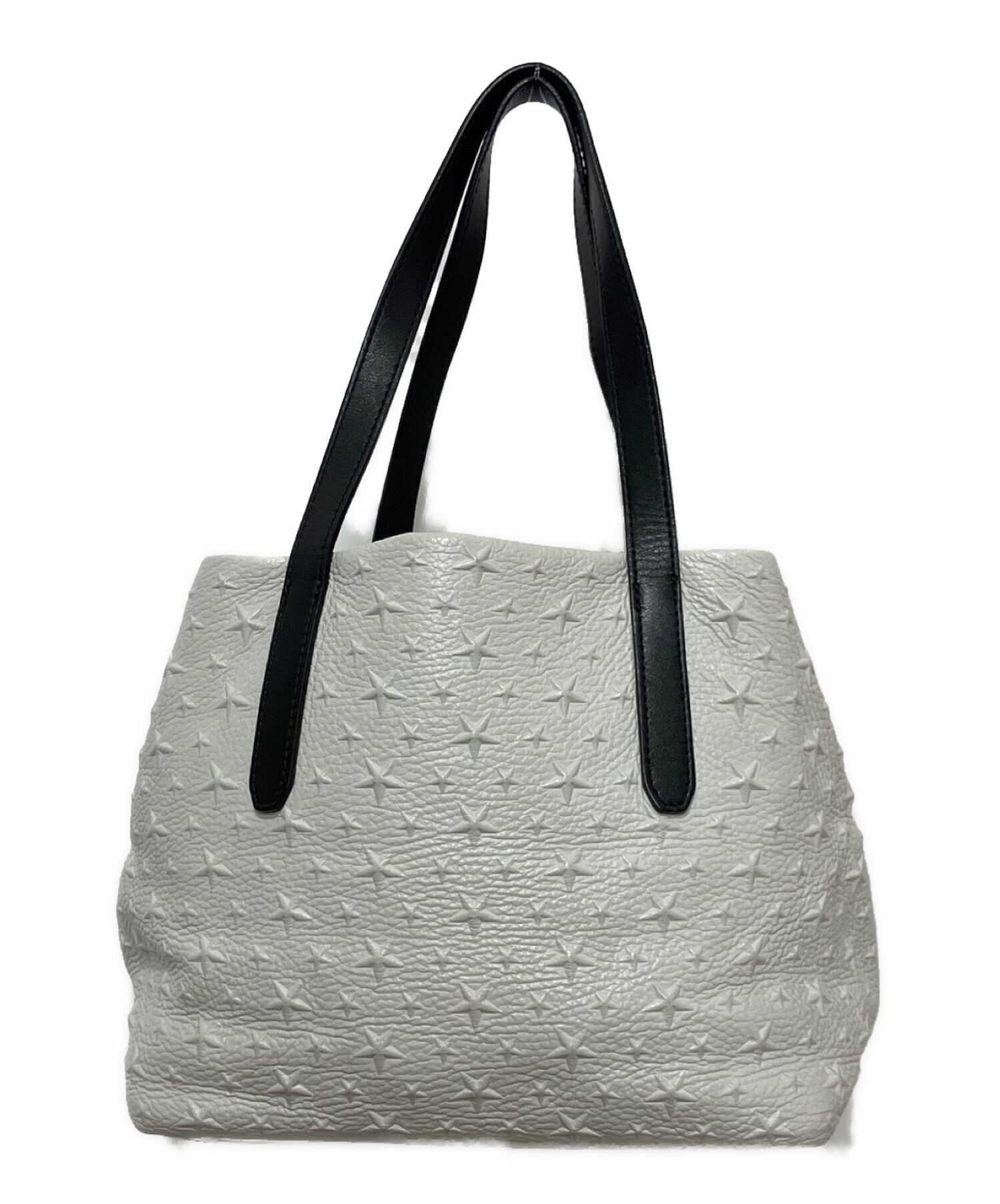 中古・古着通販】JIMMY CHOO (ジミーチュウ) トートバッグ ホワイト