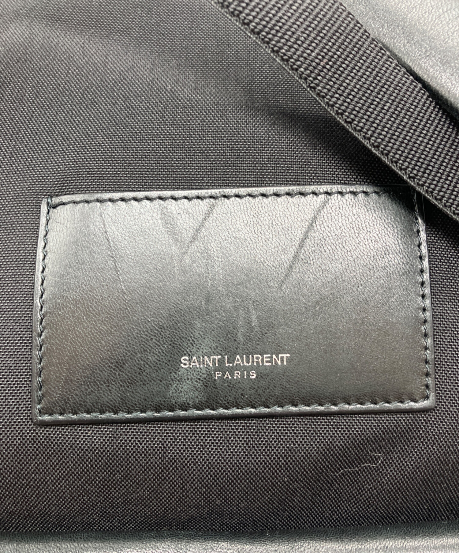 中古・古着通販】Saint Laurent (サンローラン) レザーリュック サック