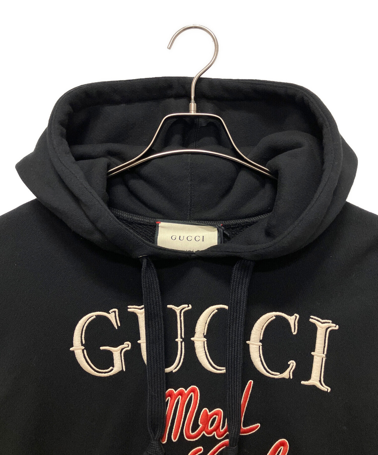 中古・古着通販】GUCCI (グッチ) パーカー ブラック サイズ:M
