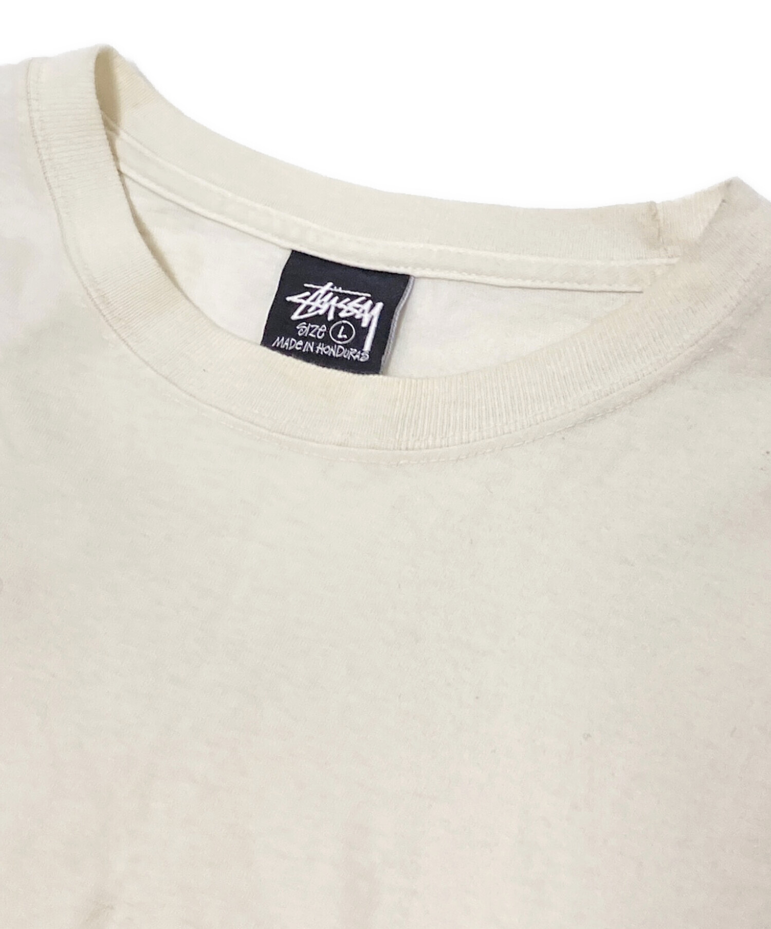 中古・古着通販】stussy (ステューシー) 長袖カットソー ホワイト 