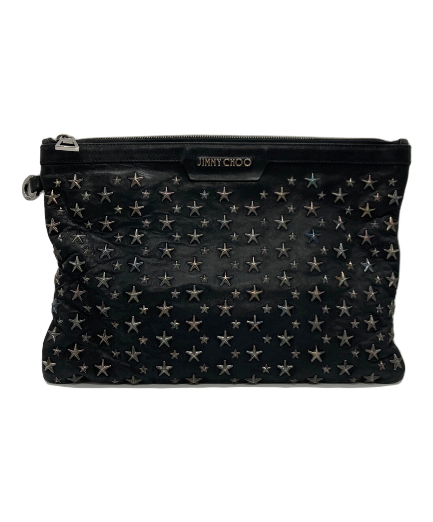 中古・古着通販】JIMMY CHOO (ジミーチュウ) スターススタッズクラッチ