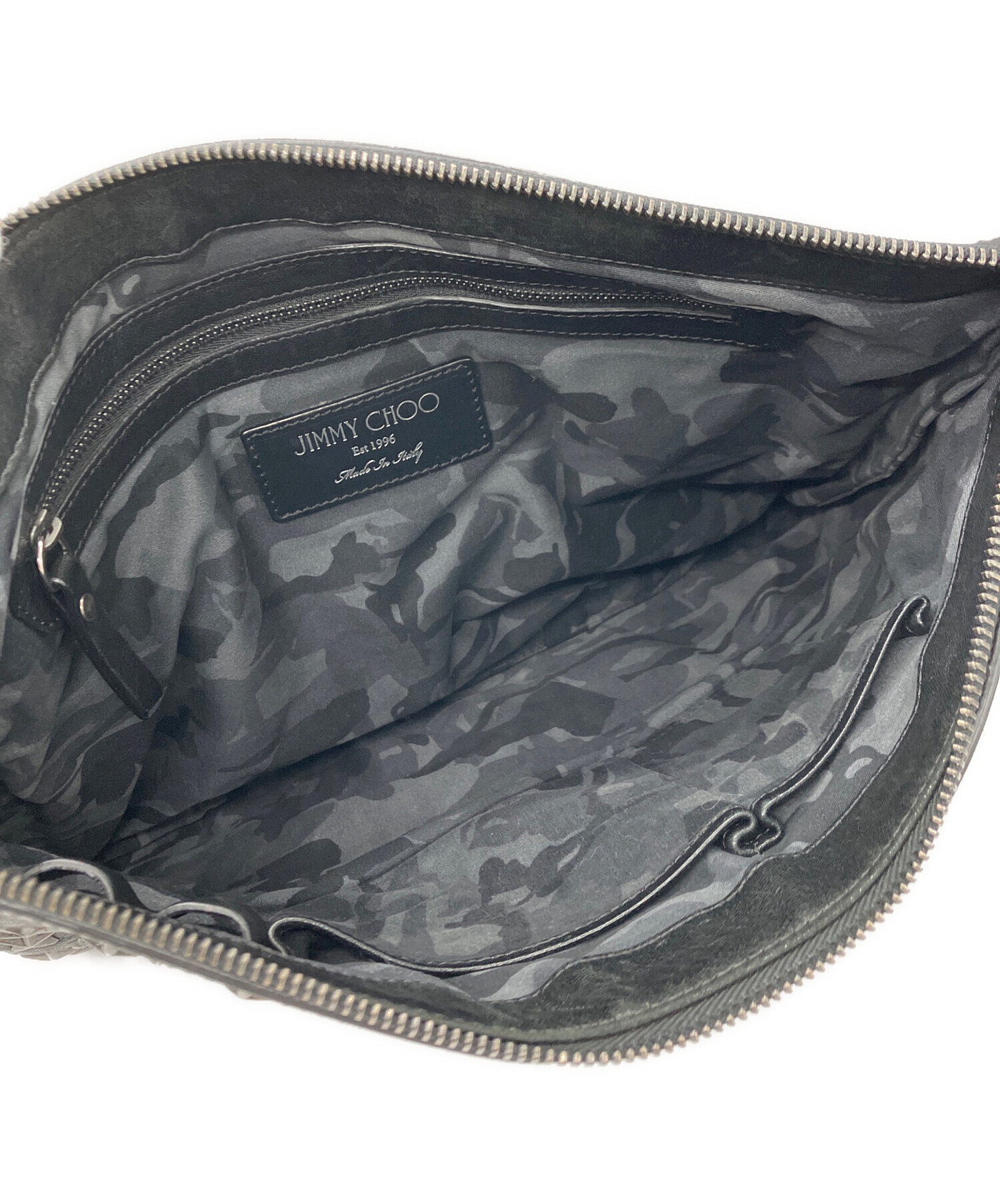 中古・古着通販】JIMMY CHOO (ジミーチュウ) スターススタッズクラッチ