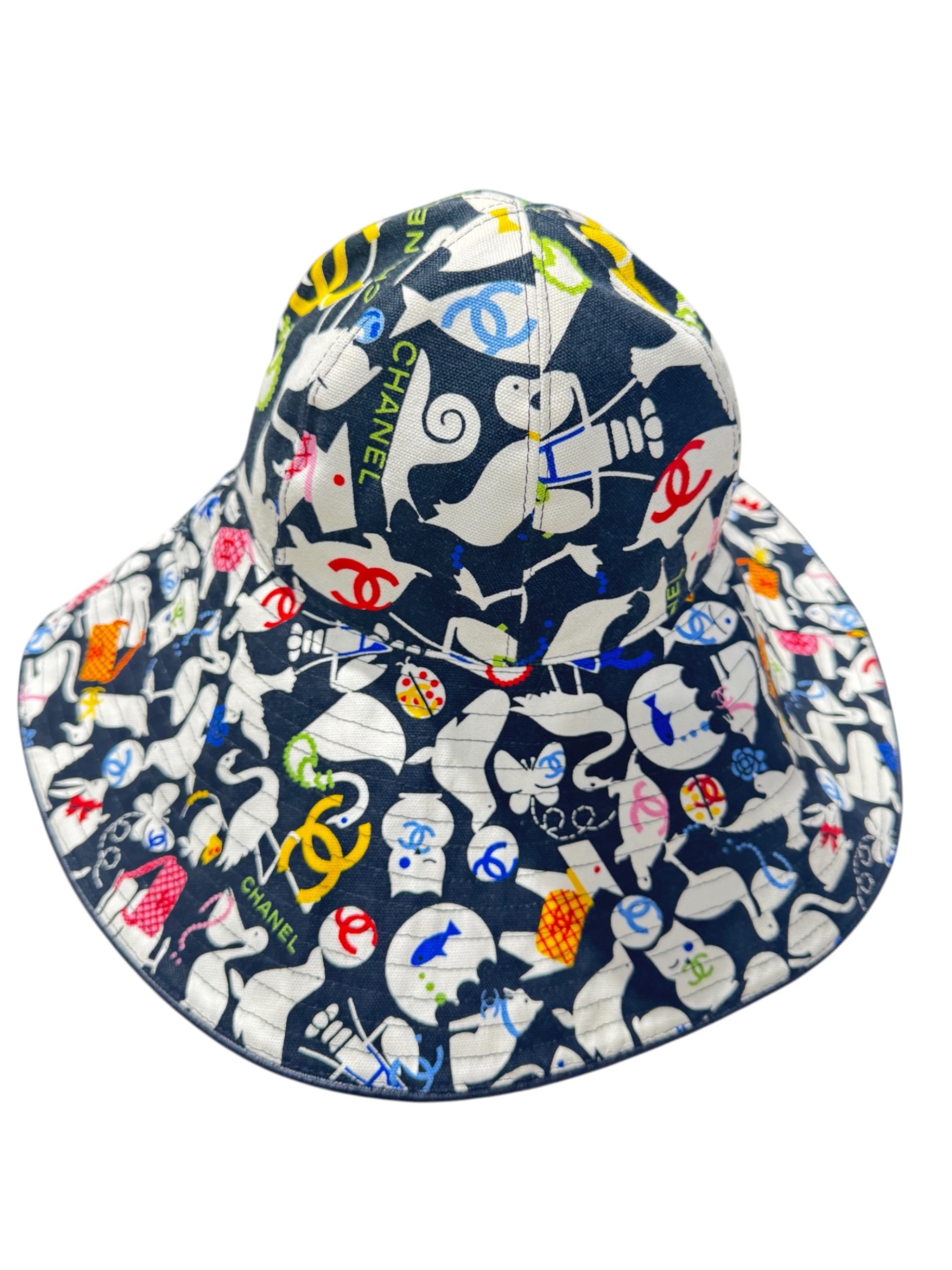 CHANEL 帽子 中古・古着通販】CHANEL (シャネル) CHANEL ハット/アニマル柄