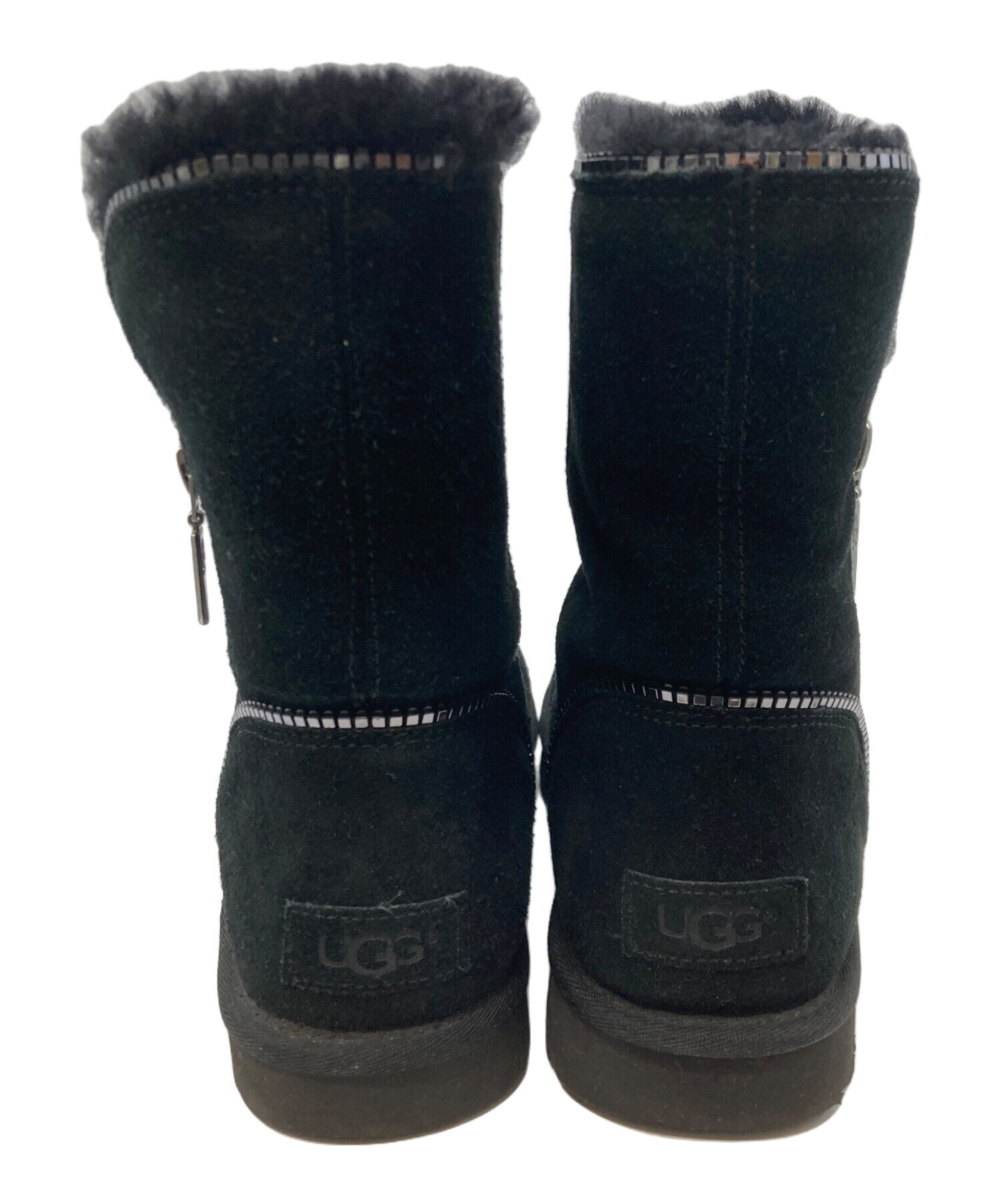 新品未使用　25cm UGG ブラック ムートンブーツ UGG Australia（アグオーストラリア） 「UGG」 ムートンブーツ 25.0cm