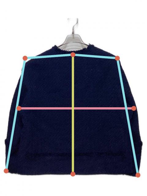 中古・古着通販】IENA (イエナ) ＆NAVY ネイビーツイードジャケット