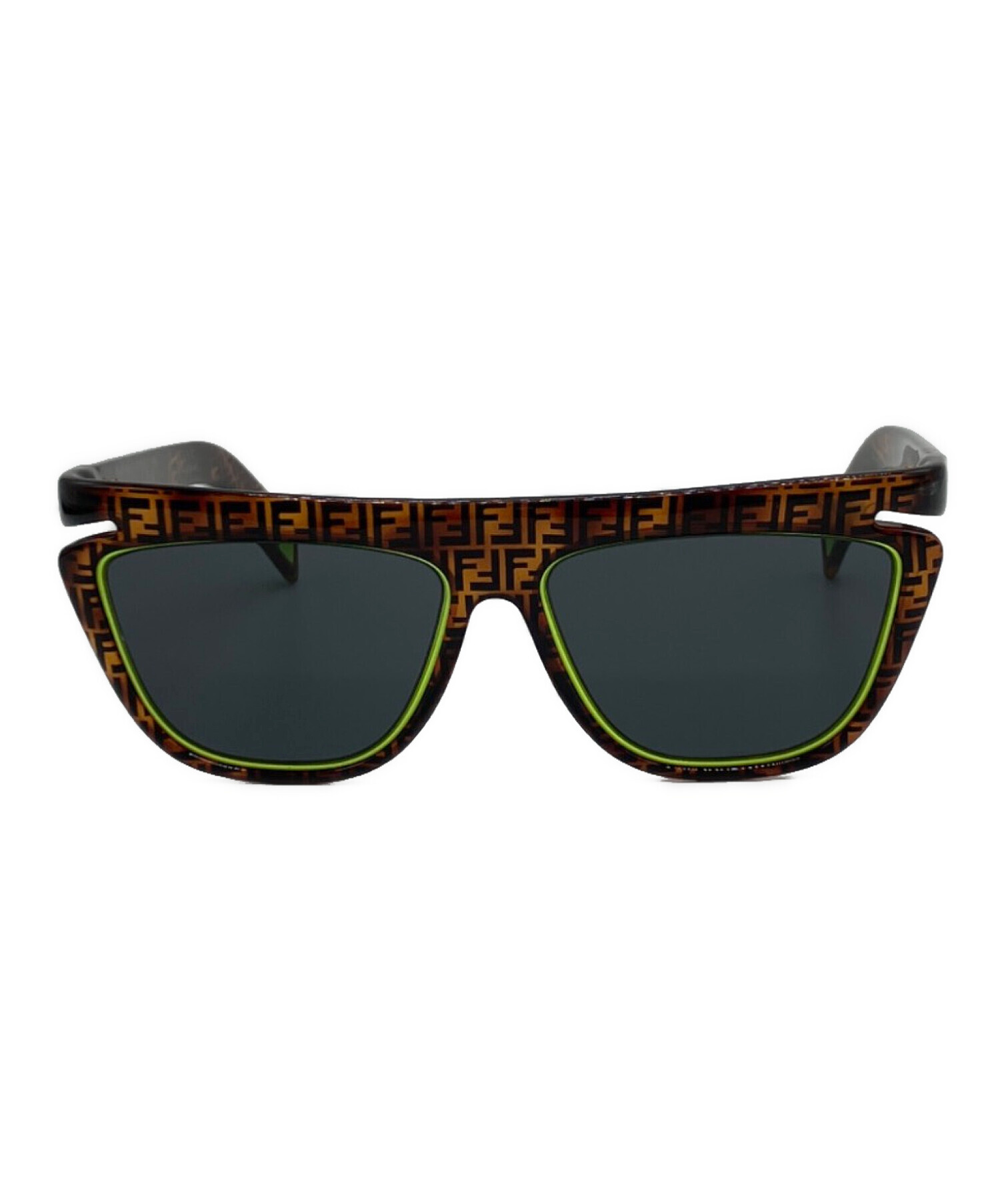 中古・古着通販】FENDI (フェンディ) サングラス ブラウン サイズ:55