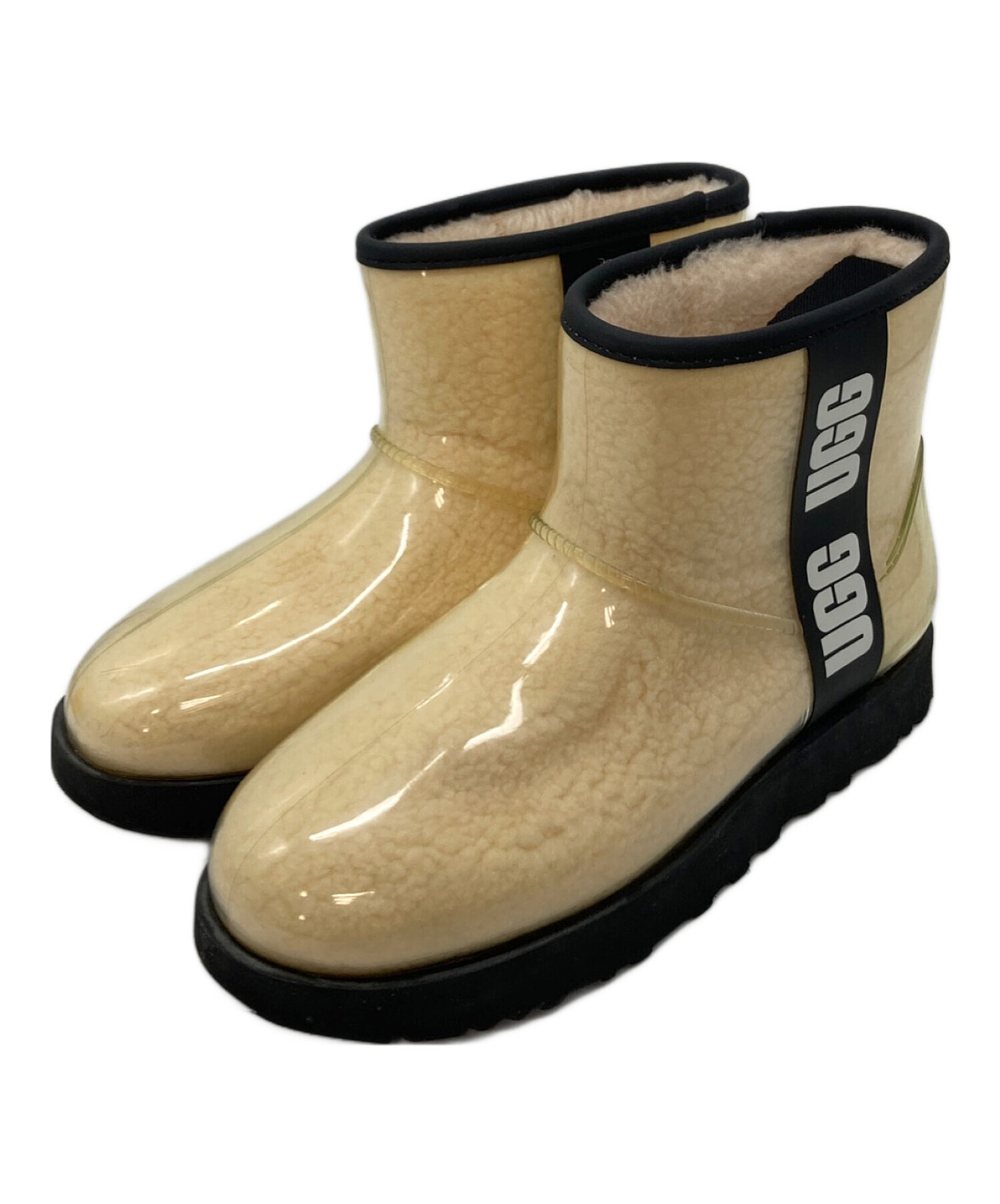 中古・古着通販】UGG (アグ) ムートンブーツ レインシューズ ベージュ