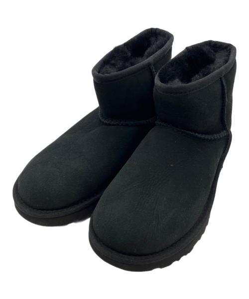 中古・古着通販】UGG (アグ) ムートンブーツ ブラック サイズ:22cm 未