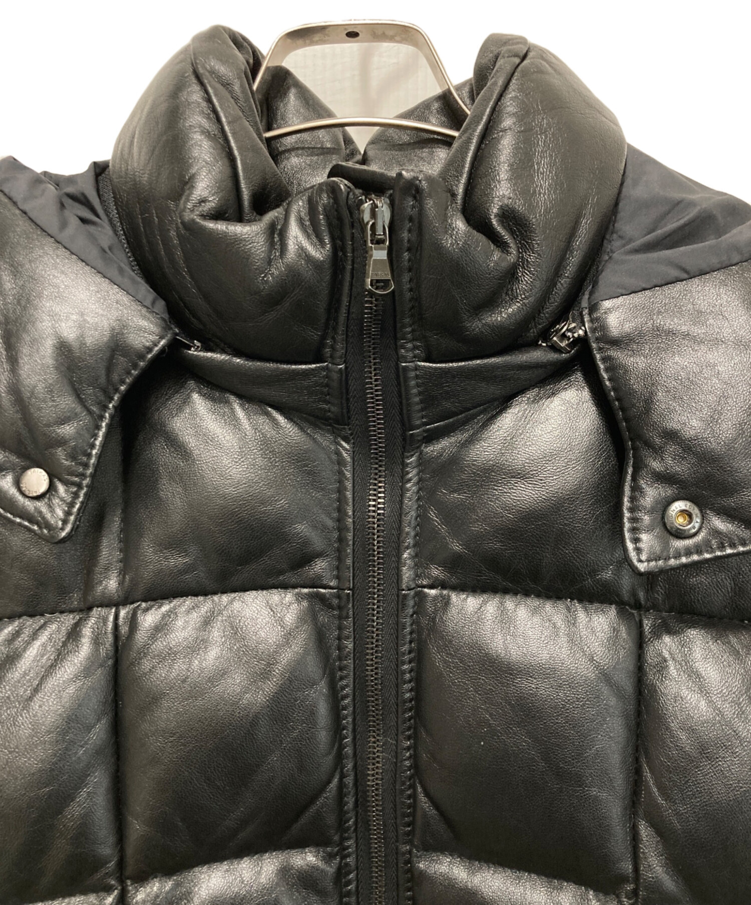 中古・古着通販】TATRAS (タトラス) ラムレザーダウンジャケット 