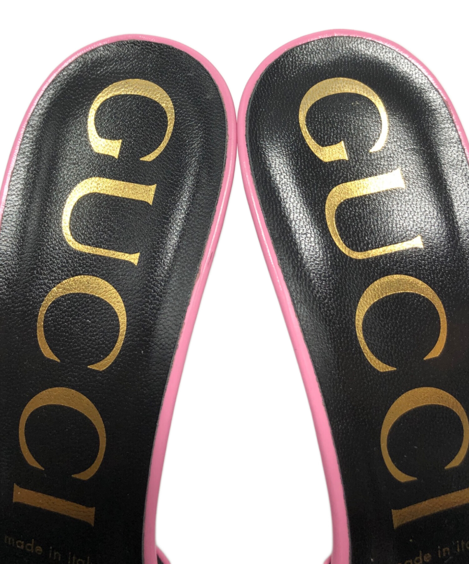 中古・古着通販】GUCCI (グッチ) SCARLET MULE / 593389 ピンク サイズ