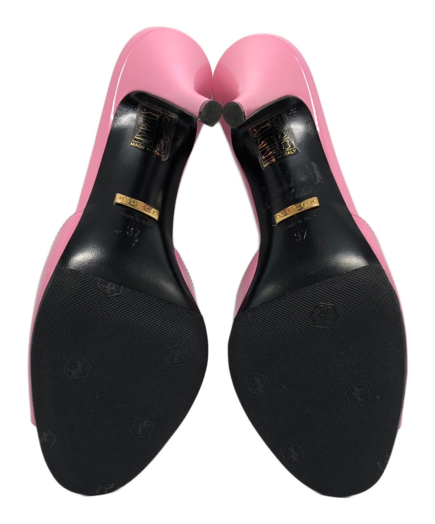 中古・古着通販】GUCCI (グッチ) SCARLET MULE / 593389 ピンク サイズ