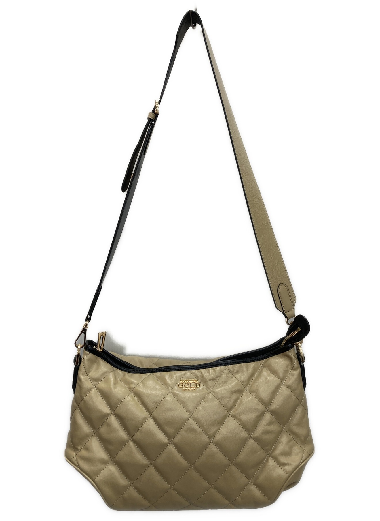 ココセリュックスゴールド キルティングバッグ ご確認お願い致します 中古・古着通販】COCOCELUX GOLD (ココセリュックスゴールド) 2WAY