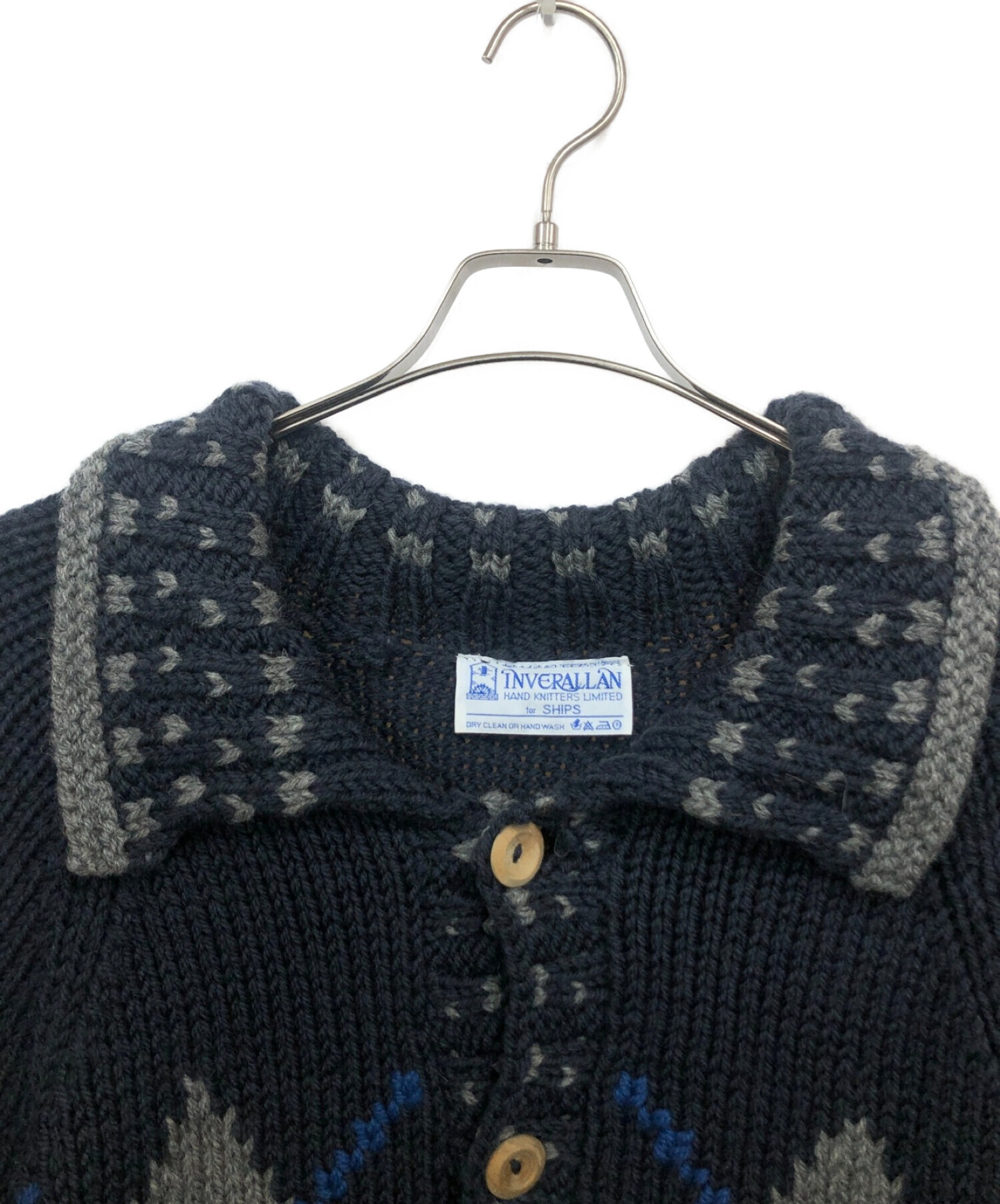 中古・古着通販】INVERALLAN (インバーアラン) カウチンニット