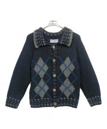 INVERALLAN アーガイル カウチンニット ネイビー 古着 INVERALLAN】ブランド・古着のネット通販【TREFAC FASHION】