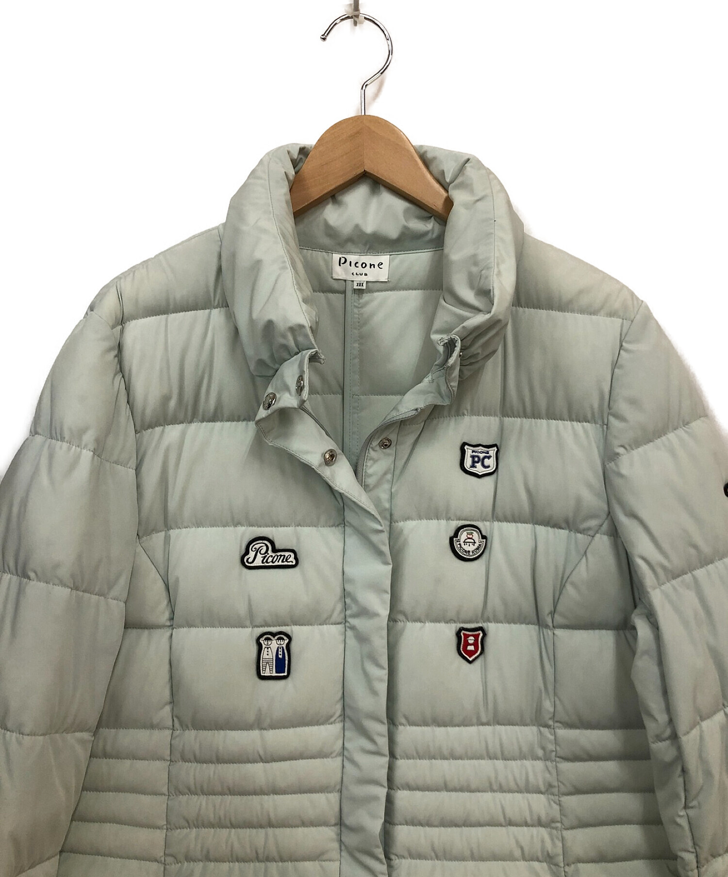中古・古着通販】PICONE (ピッコーネ) ダウンコート スカイブルー