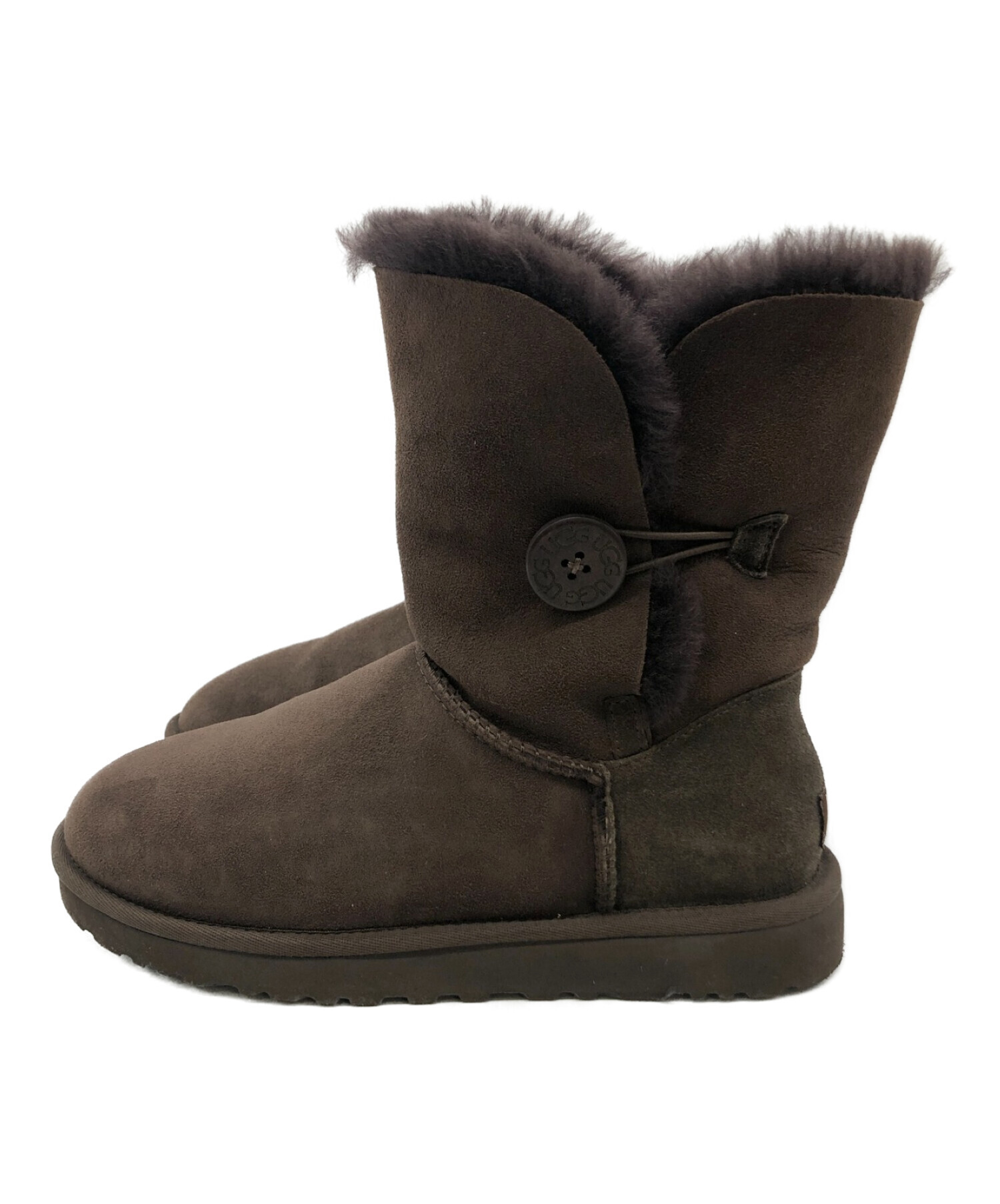 UGG ブラウン ムートンブーツ ブラウン サイズ8 UGG ムートンブーツ ブラウン USA 8