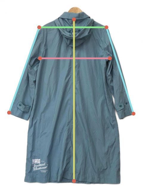 【超美品】Traditional whether wear レインコート　ブルー Amazon.co.jp: [TRADITIONAL WEATHERWEAR] [トラディショナルウェザー