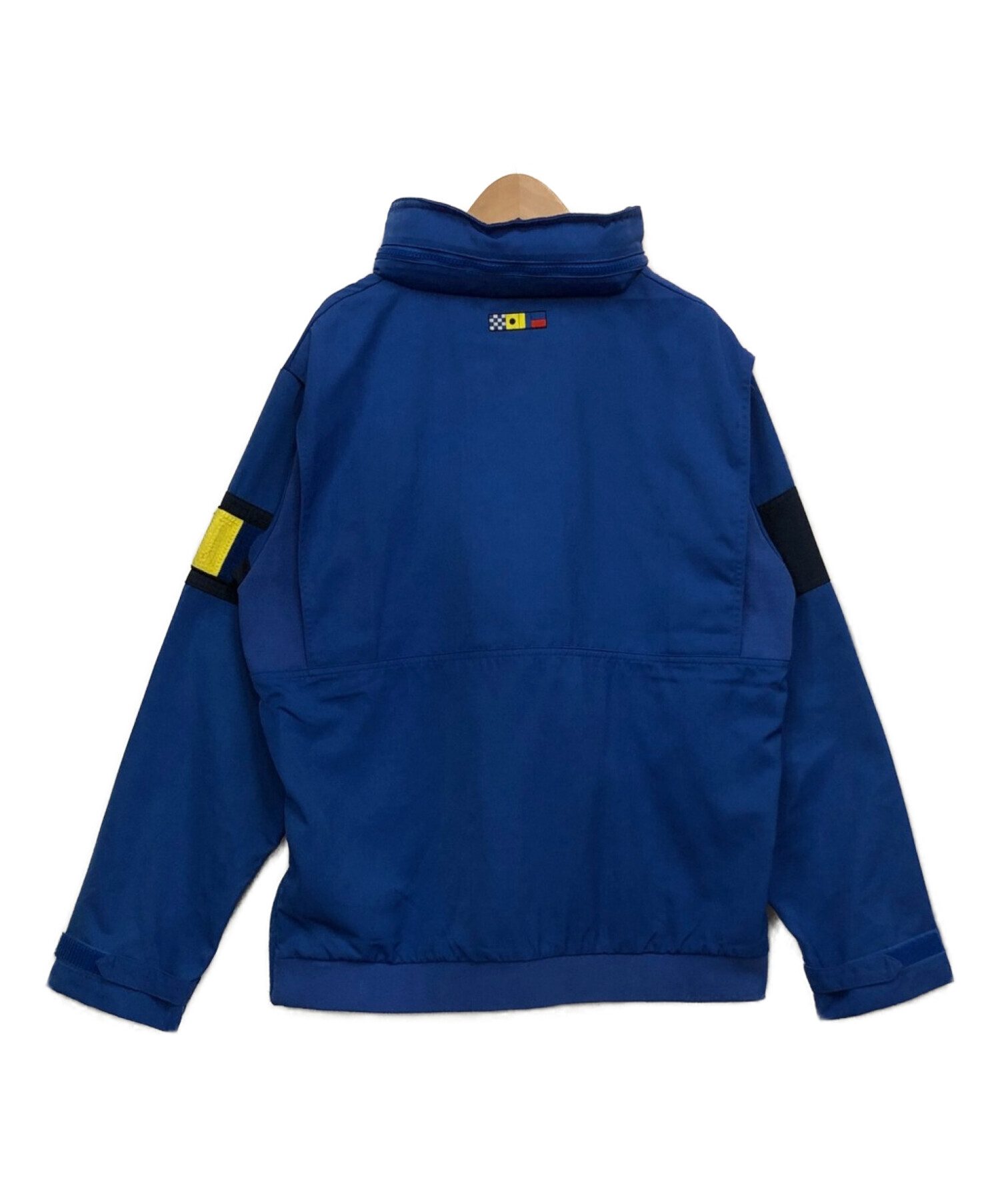 中古・古着通販】NIKE (ナイキ) ハーフジップジャケット ブルー サイズ