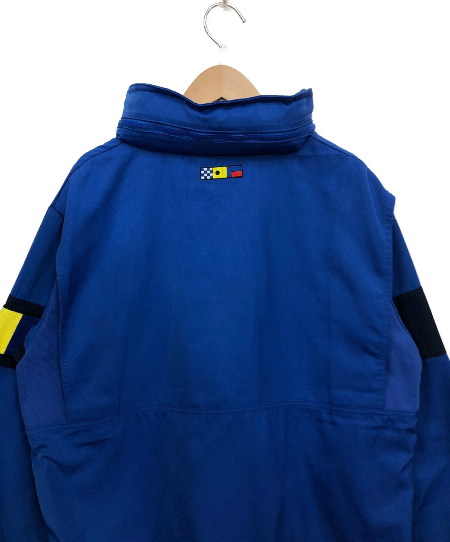 中古・古着通販】NIKE (ナイキ) ハーフジップジャケット ブルー サイズ