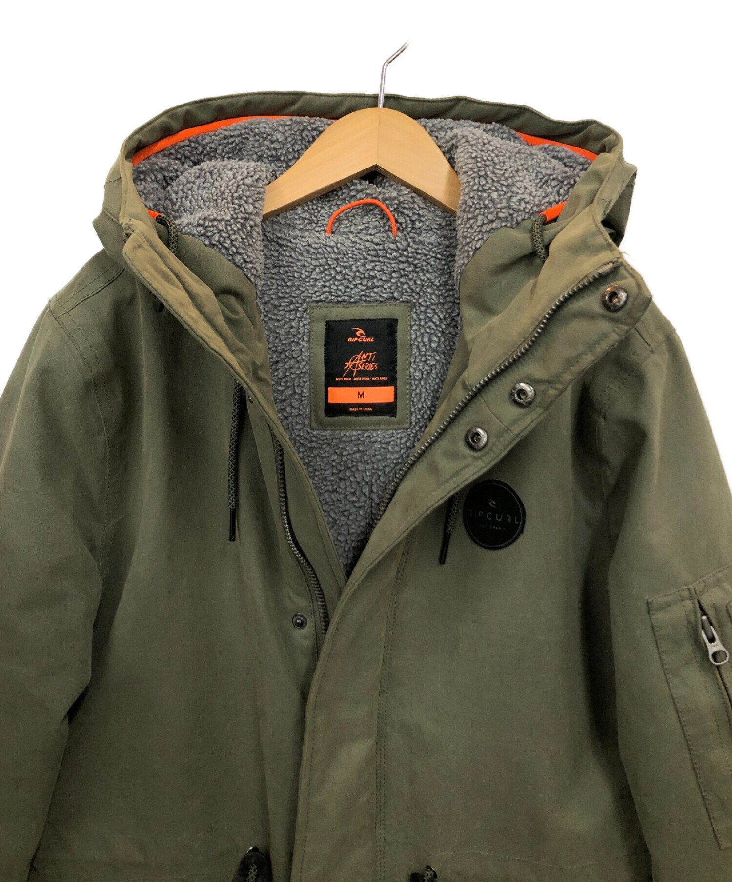 中古・古着通販】RIP CURL (リップカール) 裏ボアジャケット ブラウン 