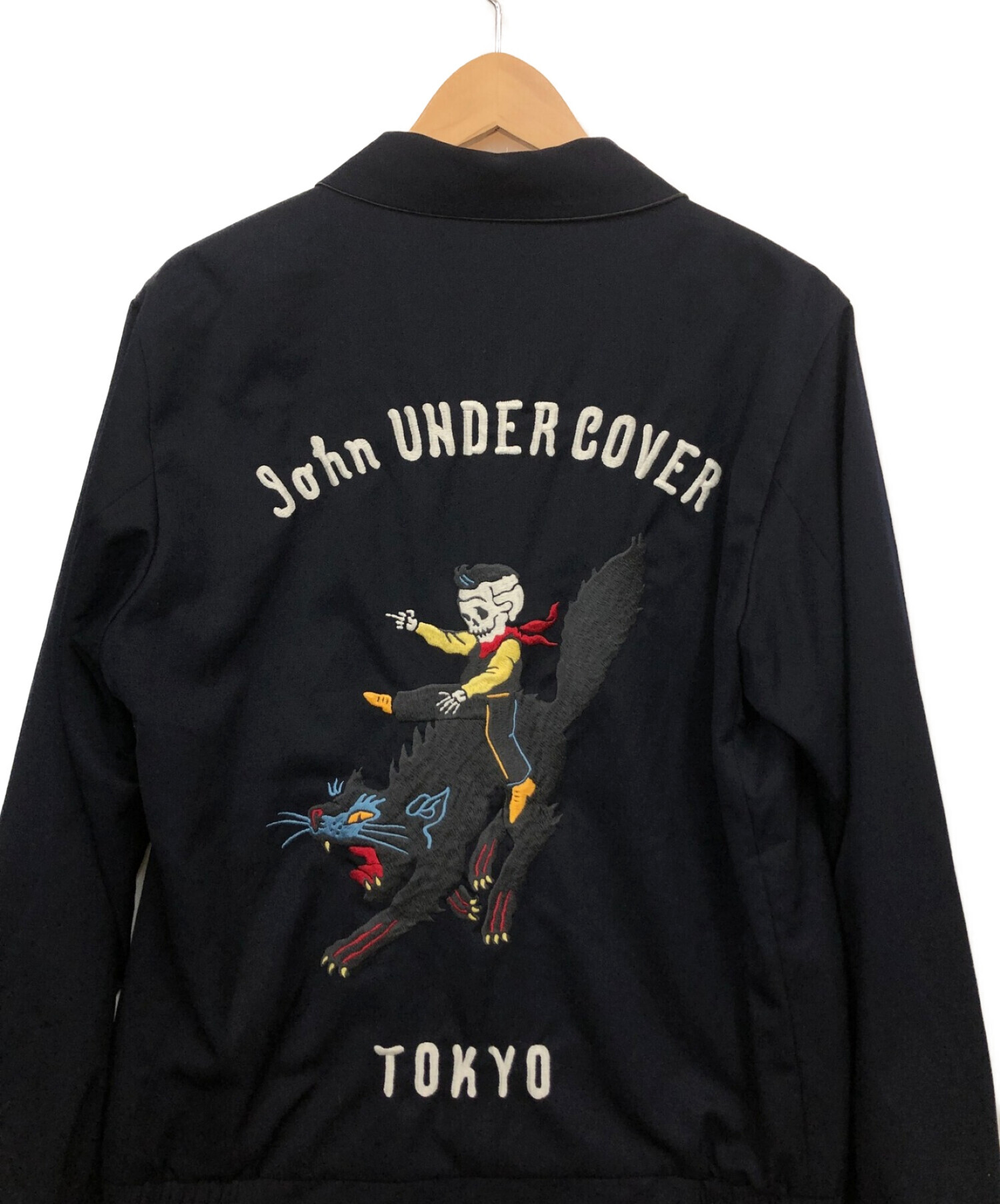 新品John Undercover ブラック スカジャン東洋テーラー値下げ 新品John Undercover ブラック スカジャン東洋テーラー値下げ 新品John